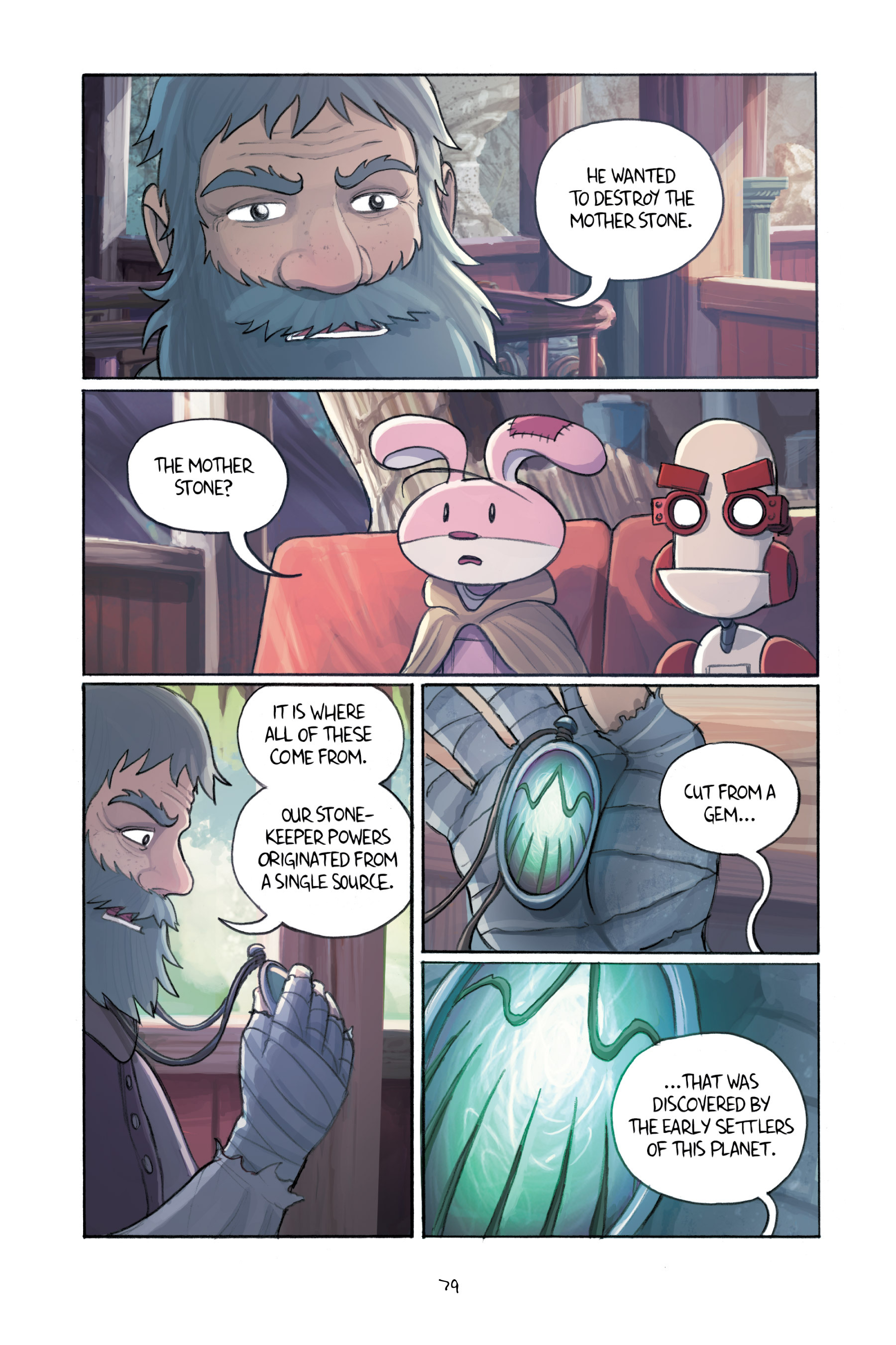 Read online Amulet comic -  Issue # TPB 4 (Part 1) - 79