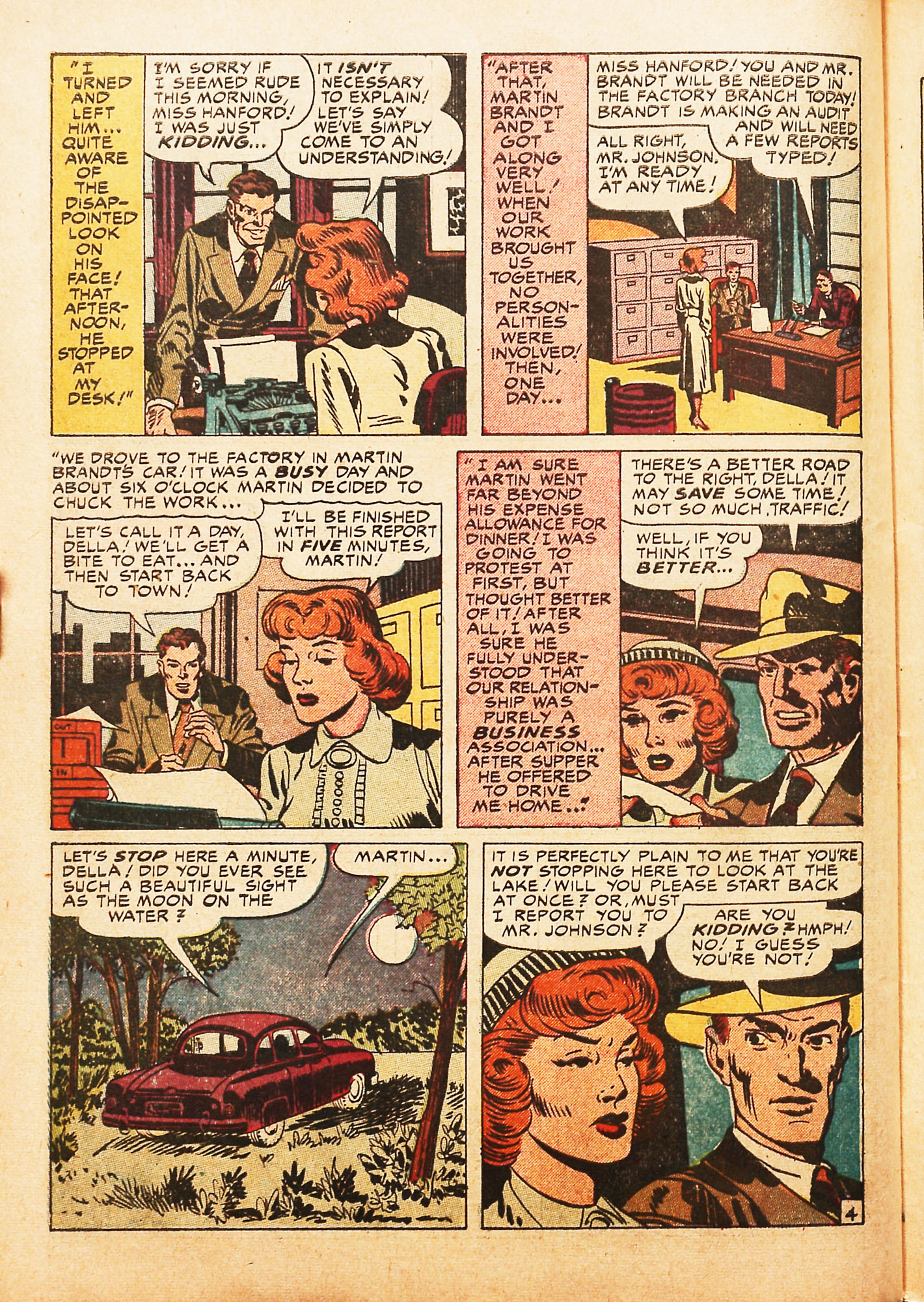 Read online Young Love (1949) comic -  Issue #17 - 38