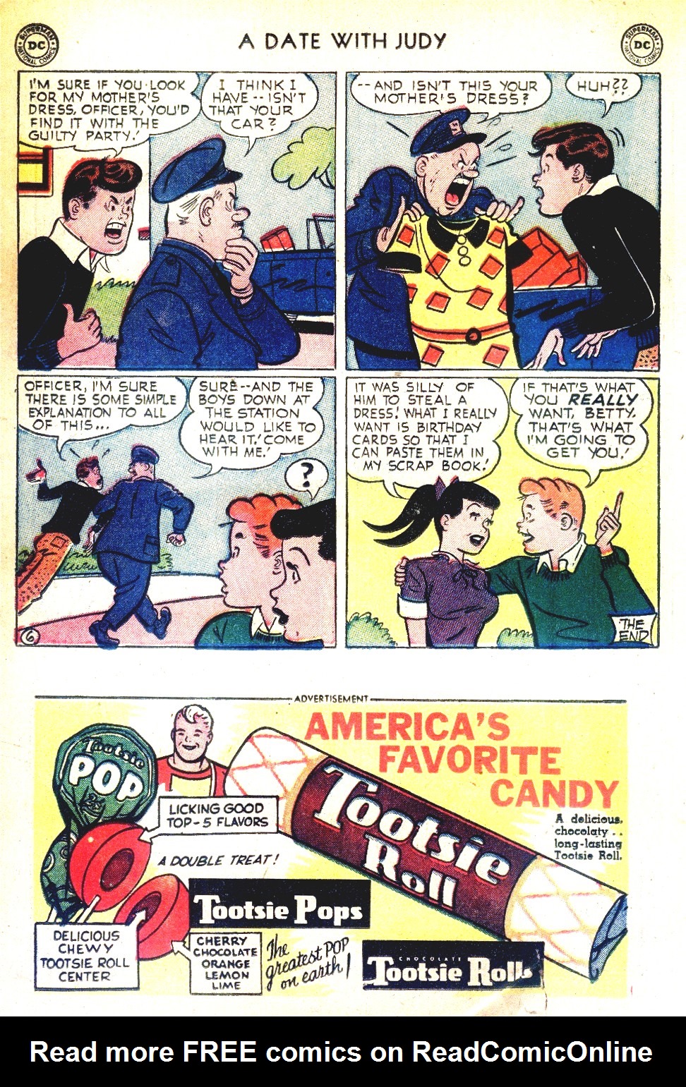 Read online A Date with Judy comic -  Issue #37 - 32