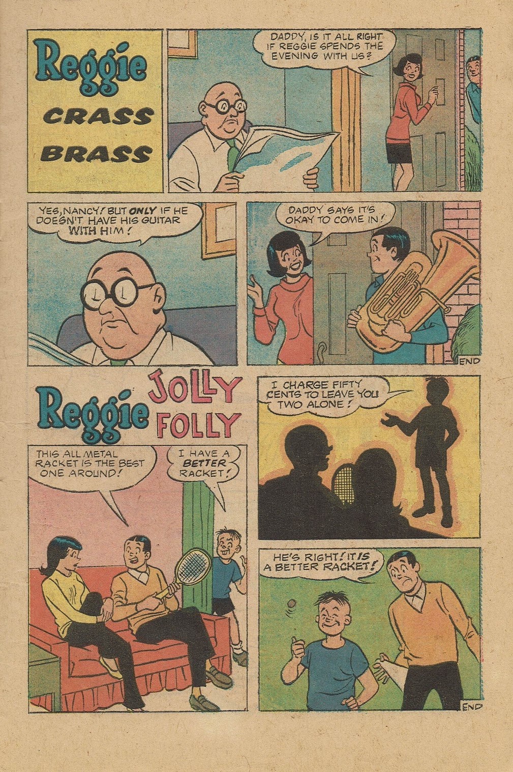 Read online Reggie's Wise Guy Jokes comic -  Issue #19 - 7