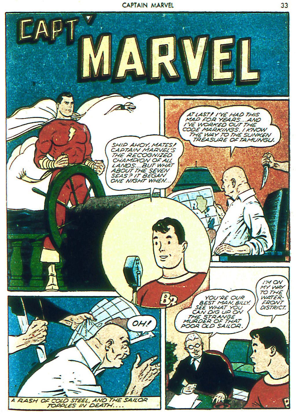 Read online Captain Marvel Adventures comic -  Issue #2 - 36