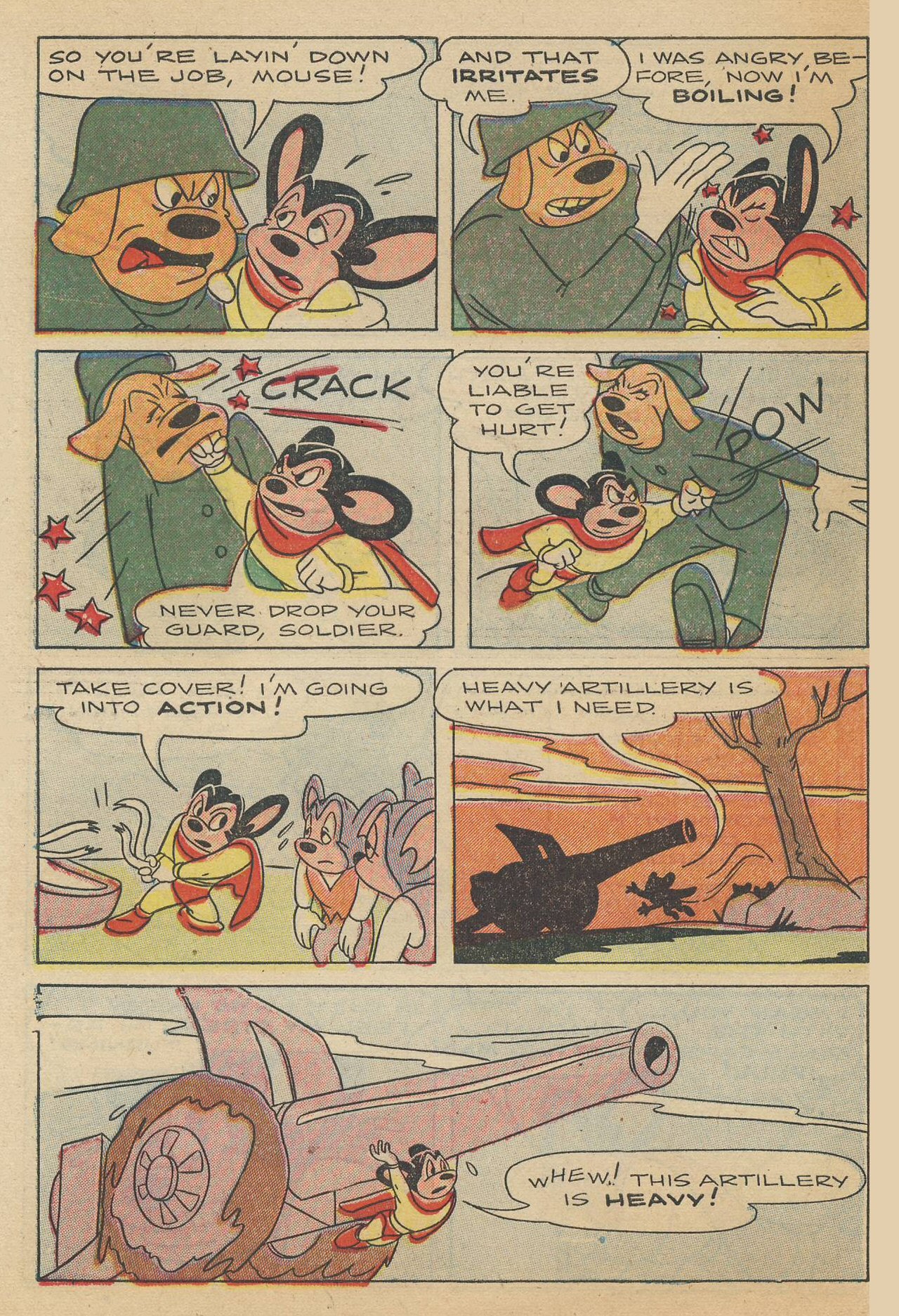 Read online Paul Terry's Mighty Mouse Comics comic -  Issue #45 - 94