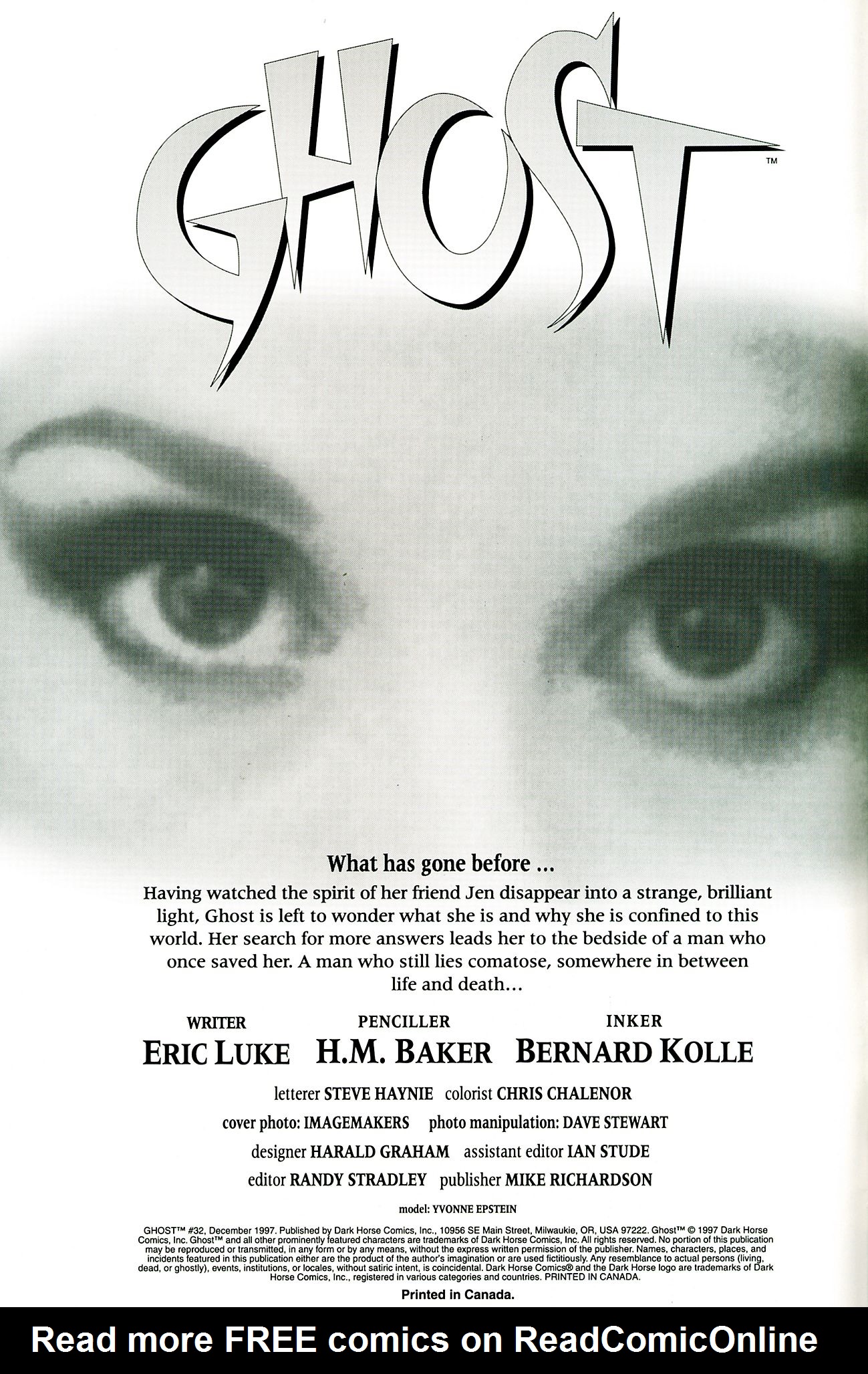 Read online Ghost (1995) comic -  Issue #32 - 2