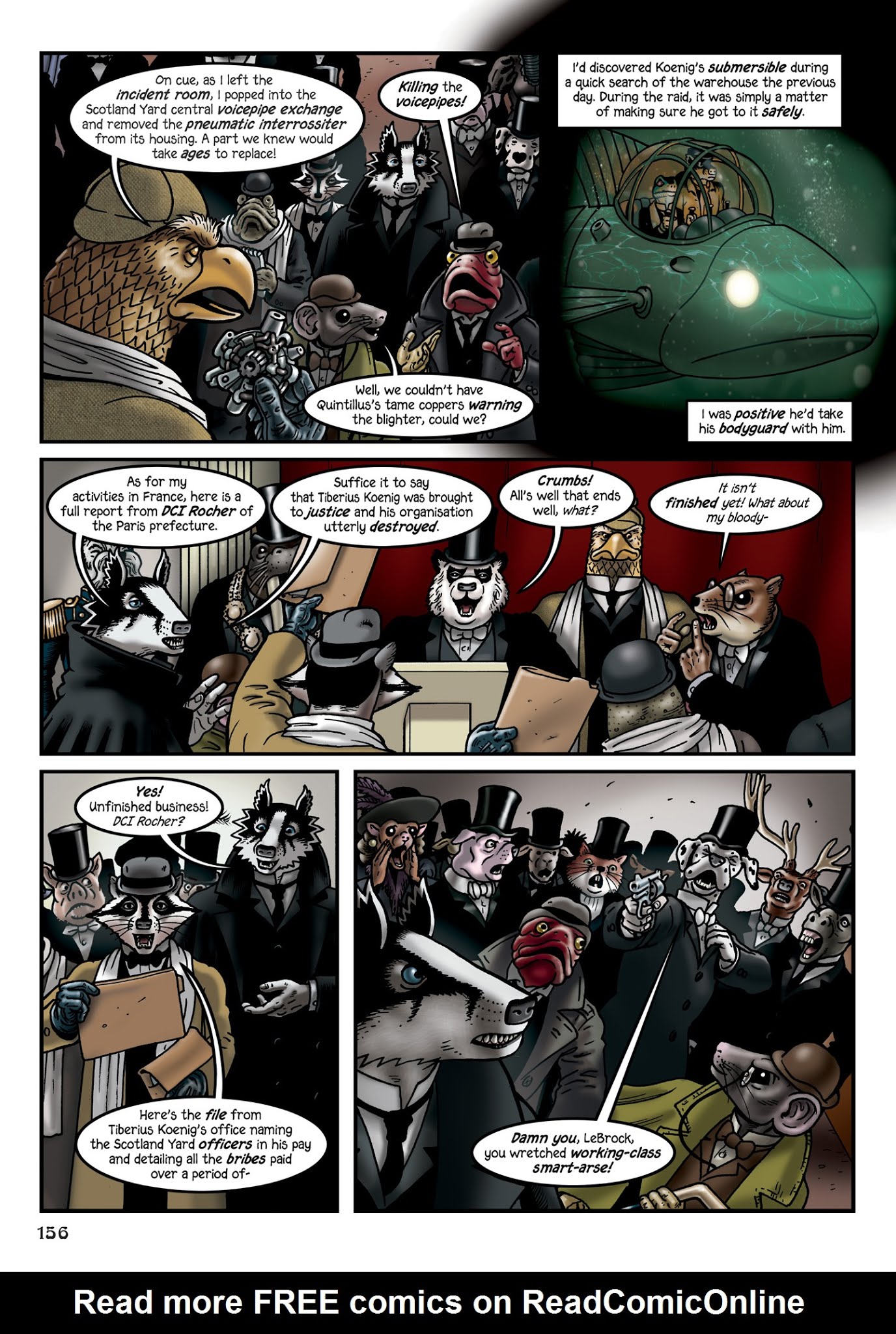Read online Grandville Force Majeur comic -  Issue # TPB (Part 2) - 59