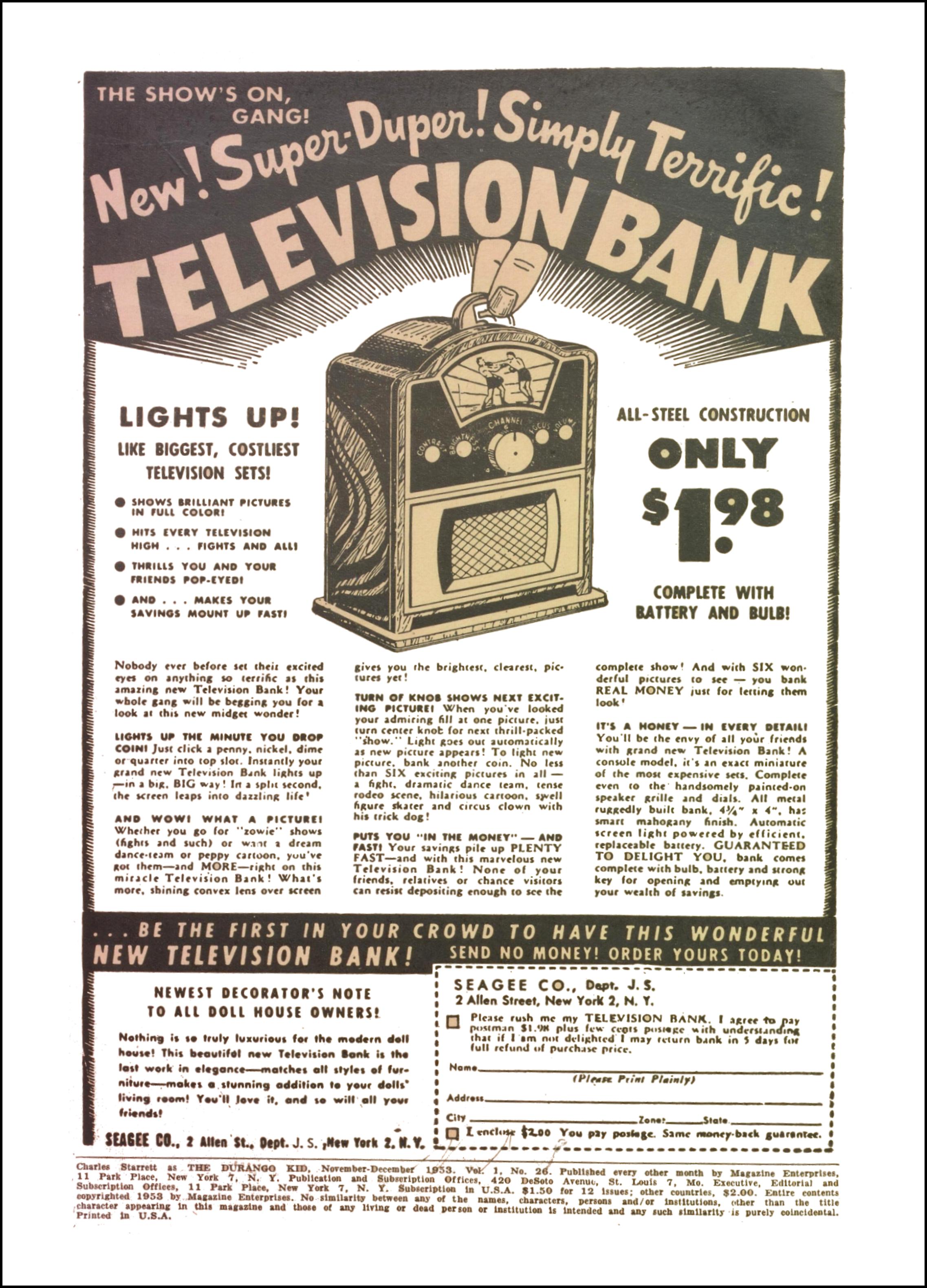 Read online Charles Starrett as The Durango Kid comic -  Issue #26 - 2