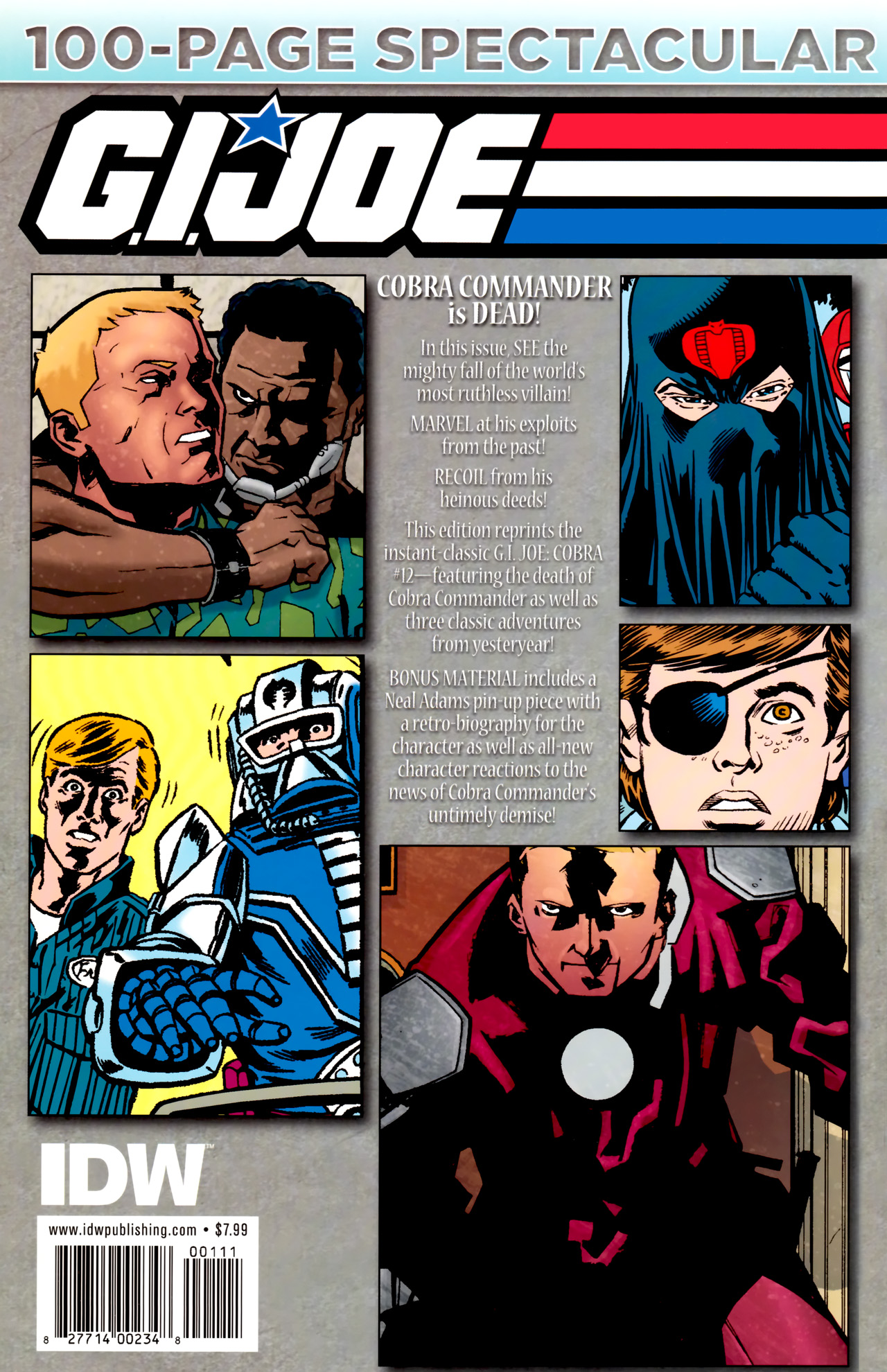 Read online G.I. Joe: Cobra Commander Tribute - 100-Page Spectacular comic -  Issue # TPB - 103
