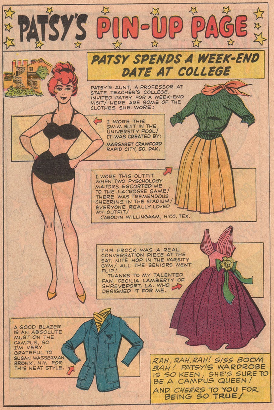 Read online Patsy Walker's Fashion Parade comic -  Issue # Full - 18