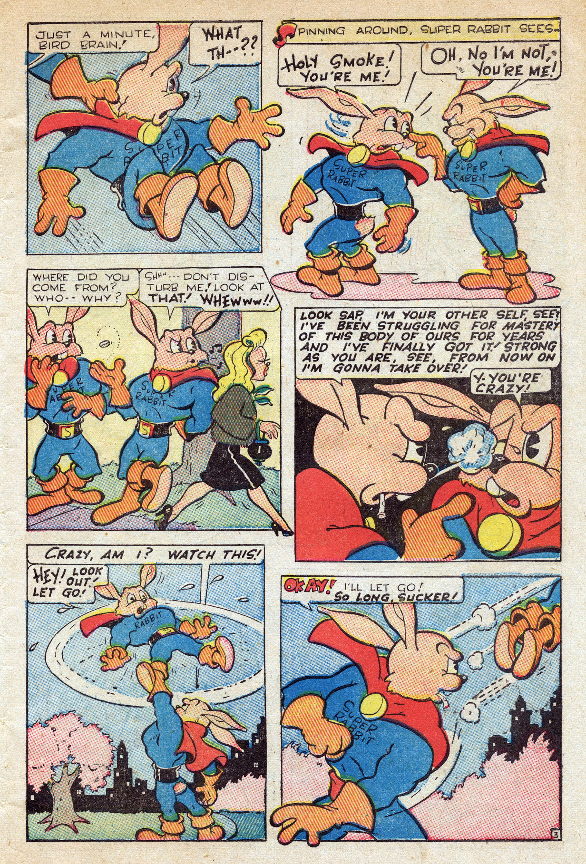Read online Super Rabbit comic -  Issue #7 - 5