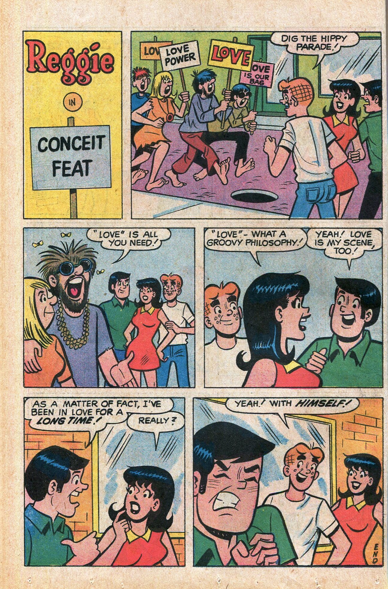 Read online Reggie's Wise Guy Jokes comic -  Issue #8 - 16