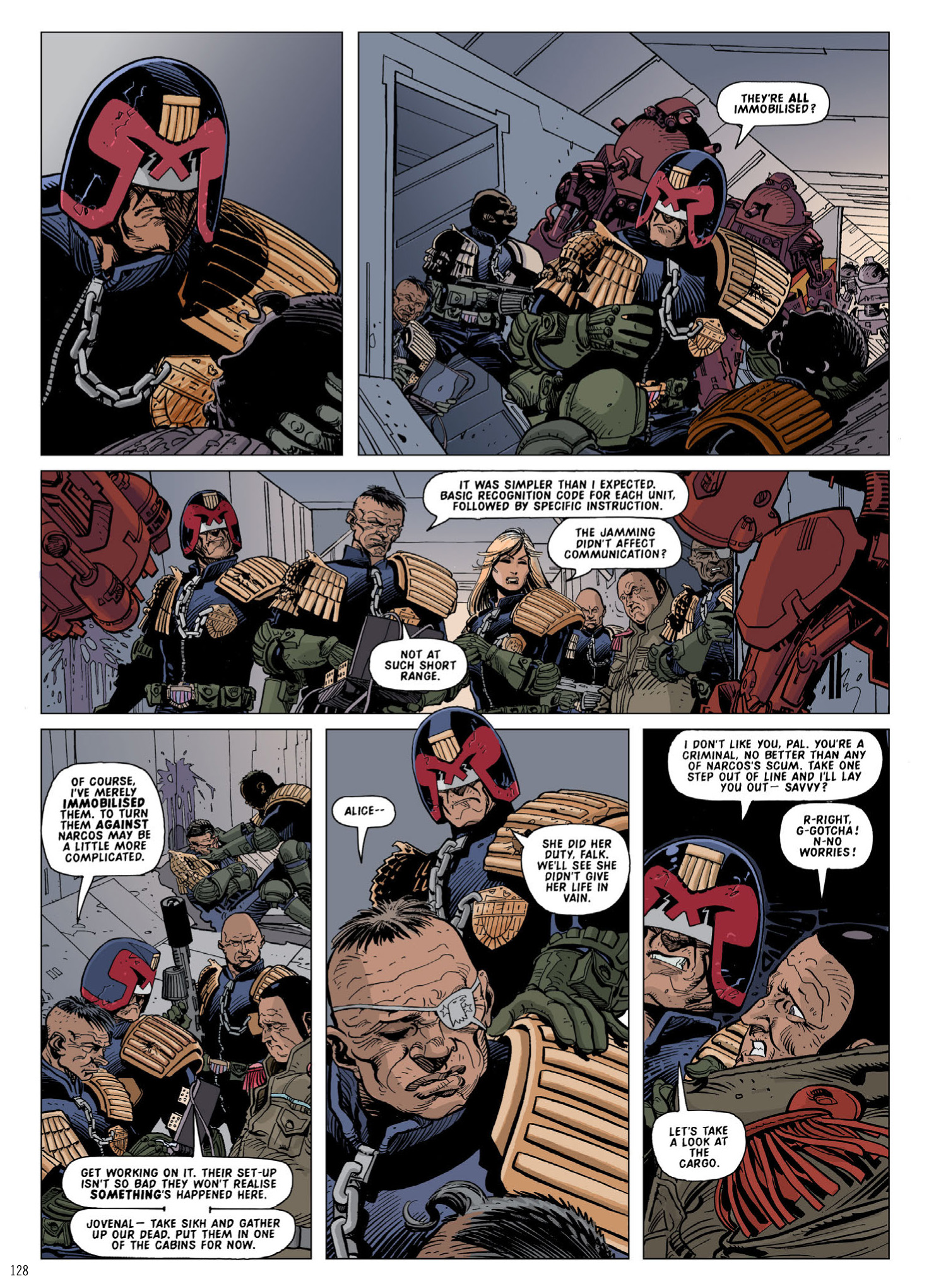 Read online Judge Dredd: The Complete Case Files comic -  Issue # TPB 30 - 130