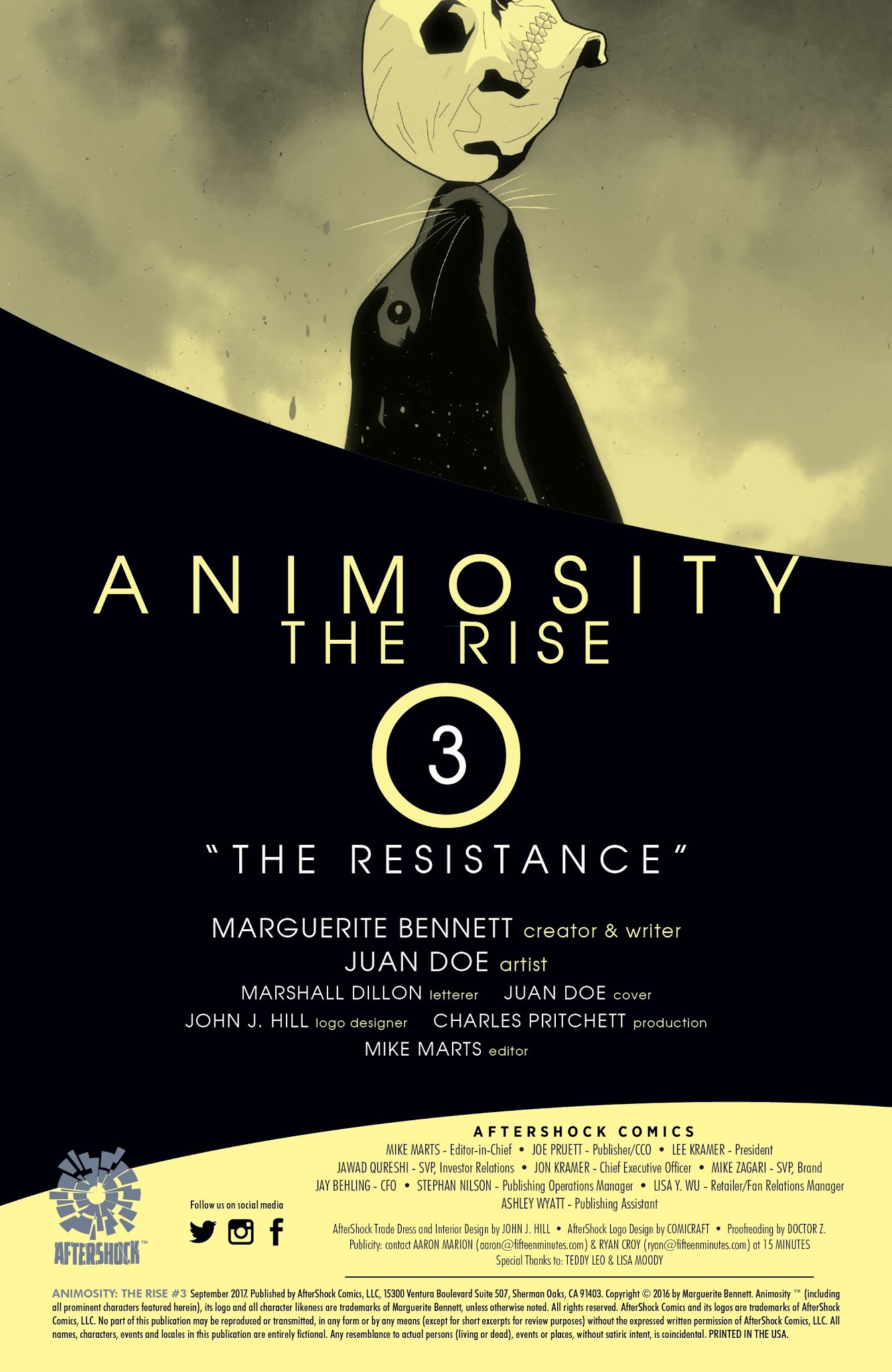 Read online Animosity: The Rise comic -  Issue #3 - 2
