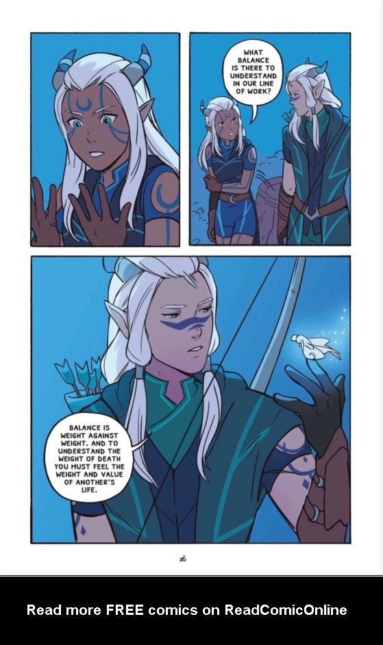 Read online The Dragon Prince: Bloodmoon Huntress comic -  Issue # TPB - 29