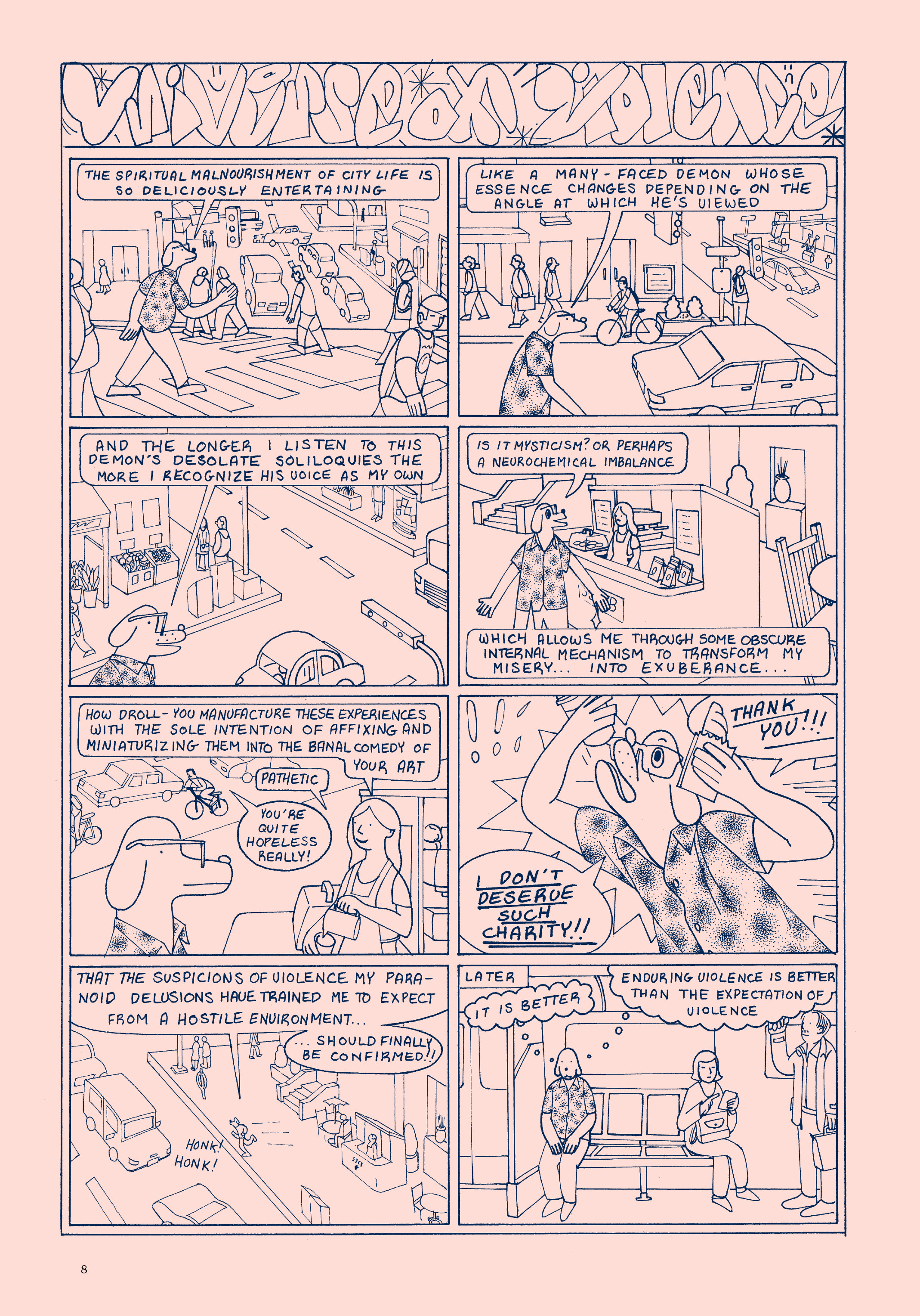 Read online Now: The New Comics Anthology comic -  Issue #8 - 9