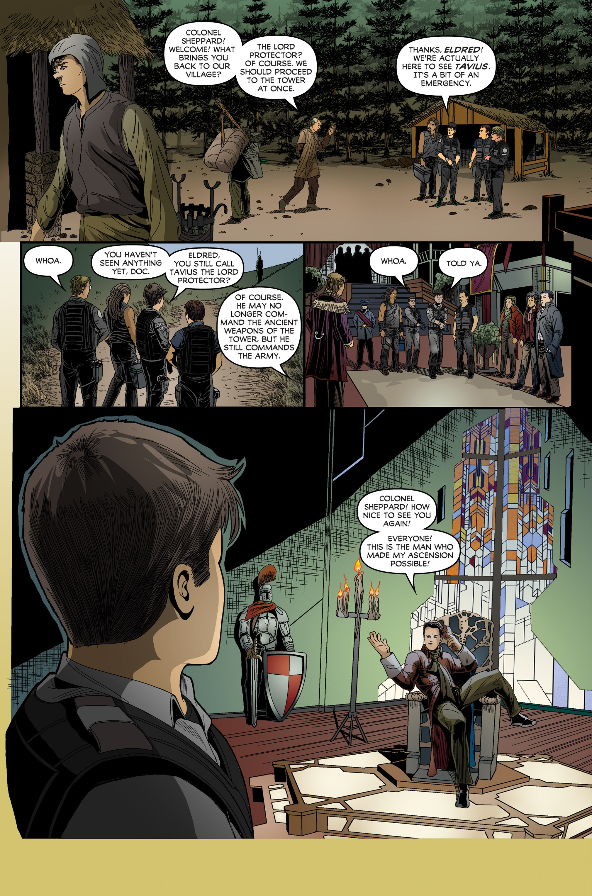 Read online Stargate Atlantis: Gateways comic -  Issue #1 - 21