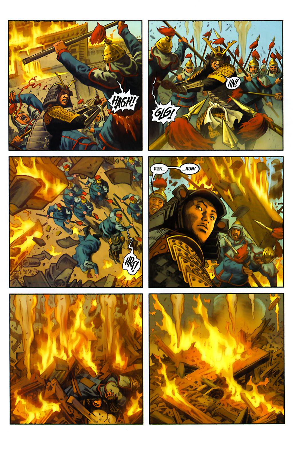 Read online Samurai: Heaven and Earth comic -  Issue #1 - 19