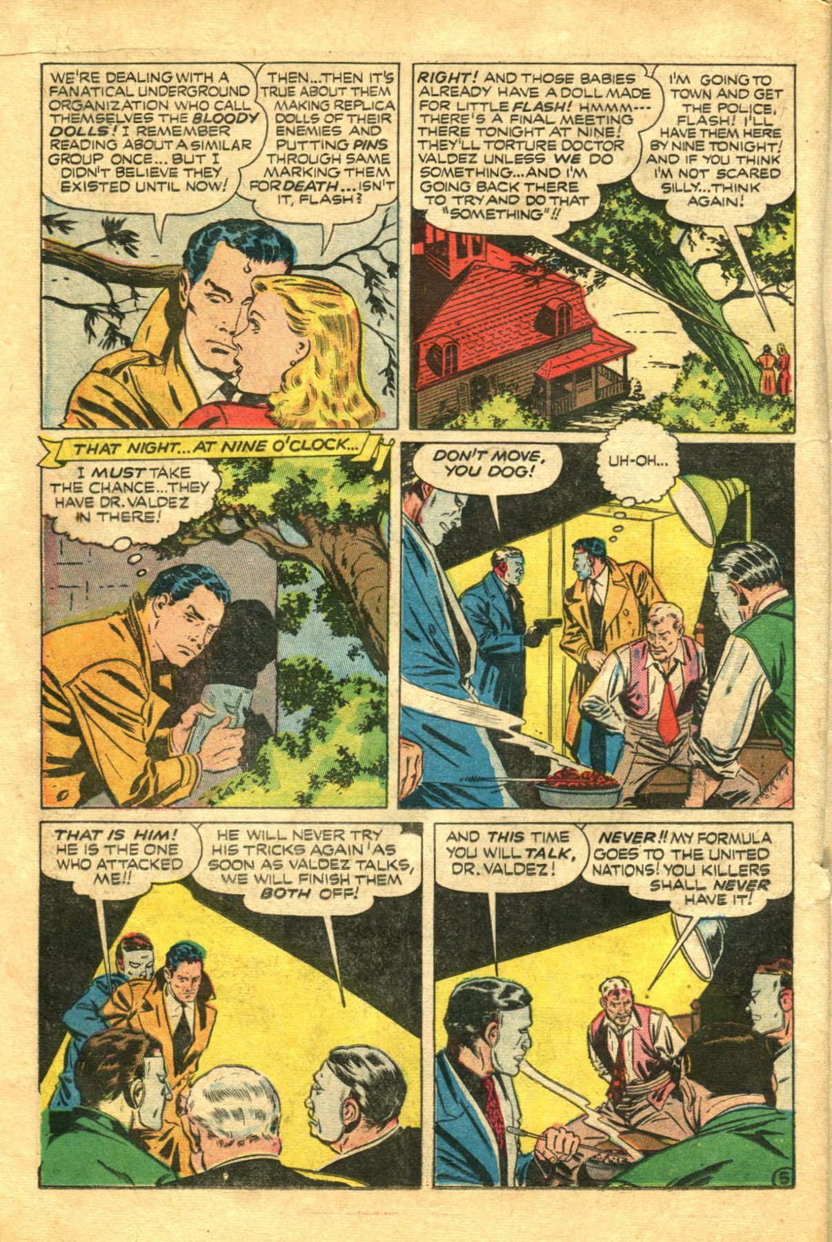 Read online The Saint (1947) comic -  Issue #7 - 22