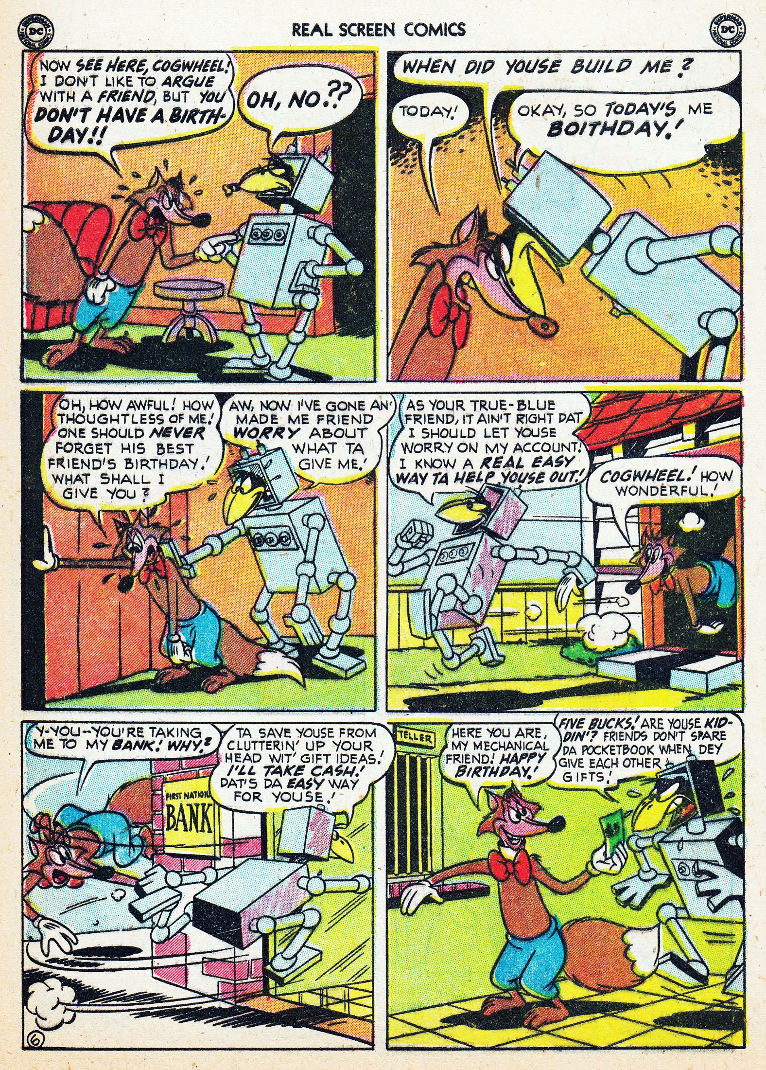Read online Real Screen Comics comic -  Issue #37 - 48