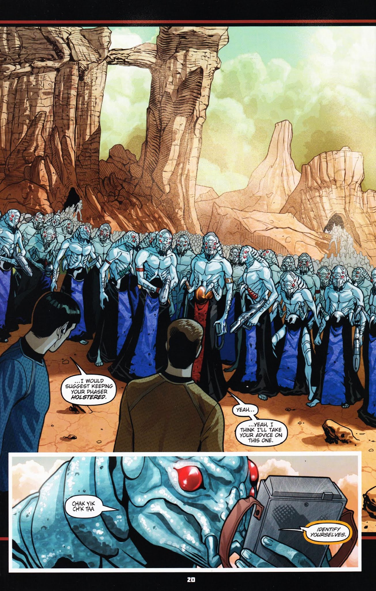 Read online Star Trek: Countdown To Darkness comic -  Issue #1 - 23
