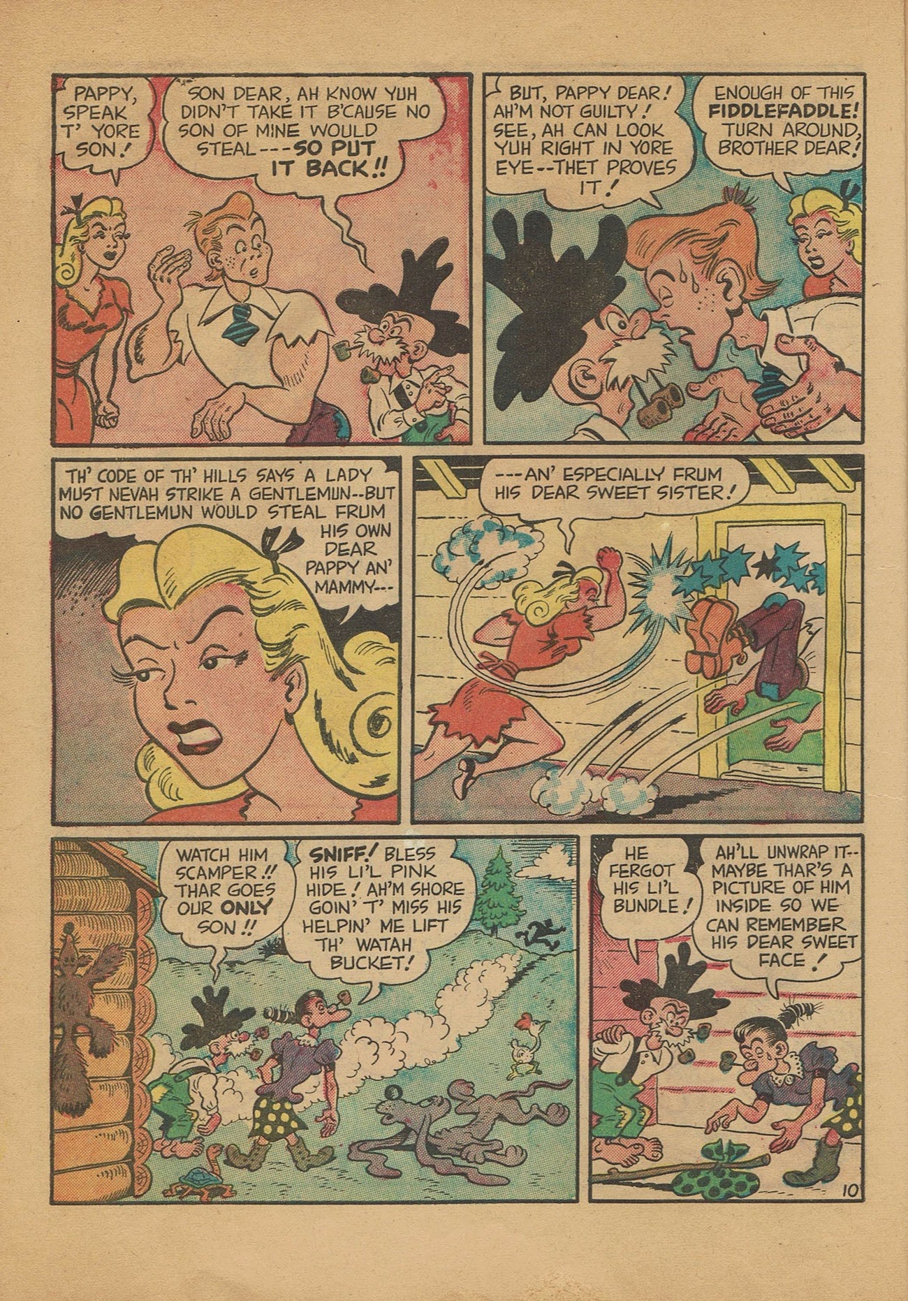 Read online Babe (1948) comic -  Issue #2 - 12