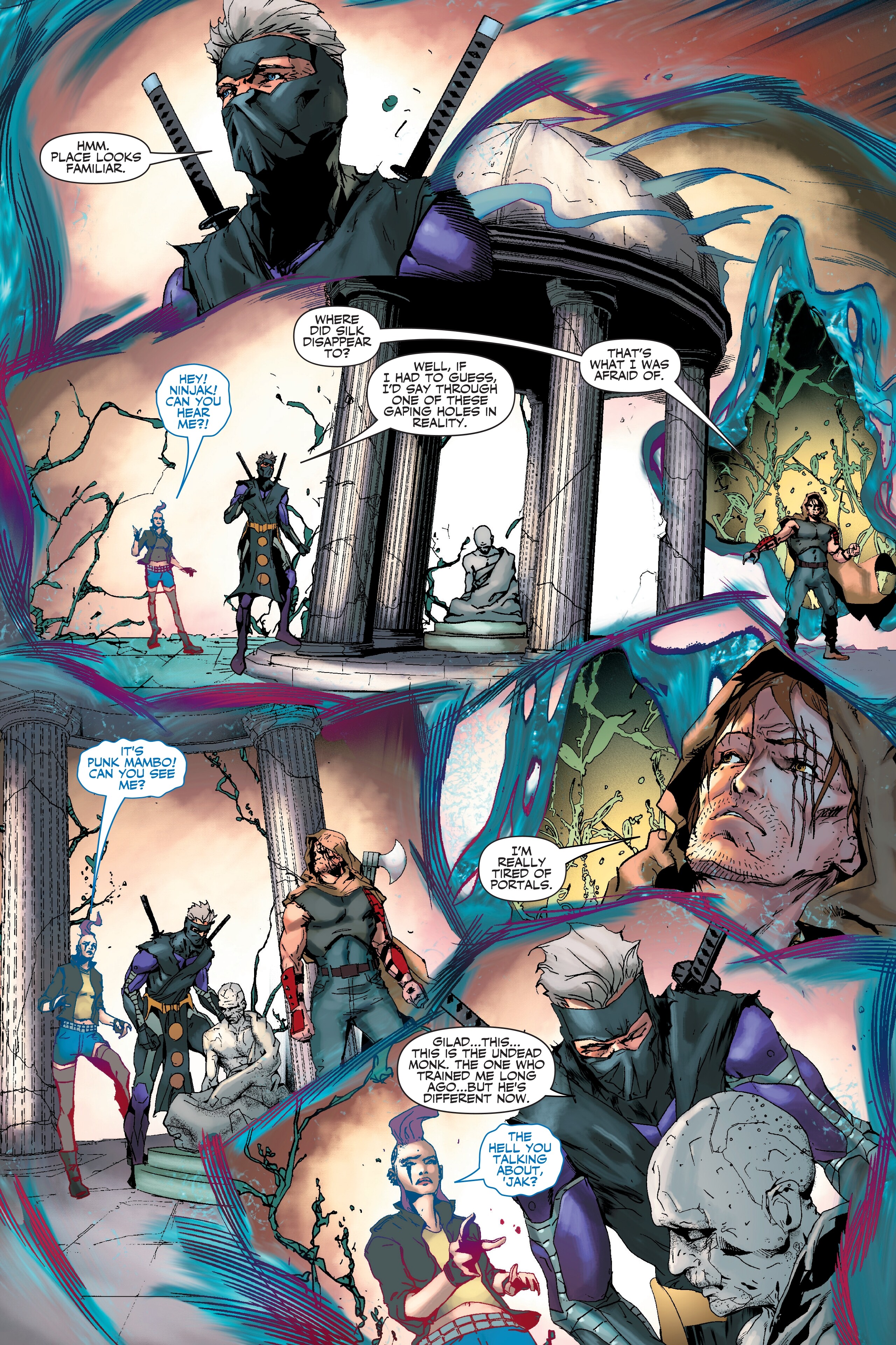 Read online Ninjak (2015) comic -  Issue # _Deluxe Edition 2 (Part 3) - 9