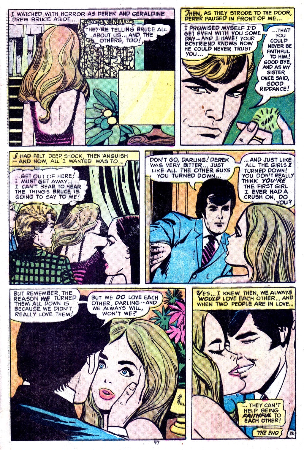 Read online Young Love (1963) comic -  Issue #112 - 97