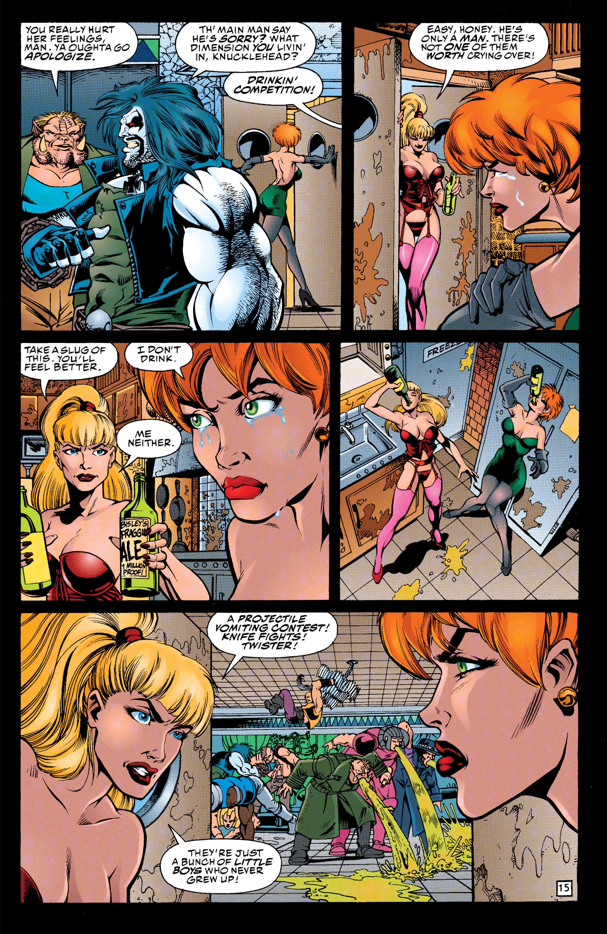 Read online Lobo (1993) comic -  Issue #25 - 16