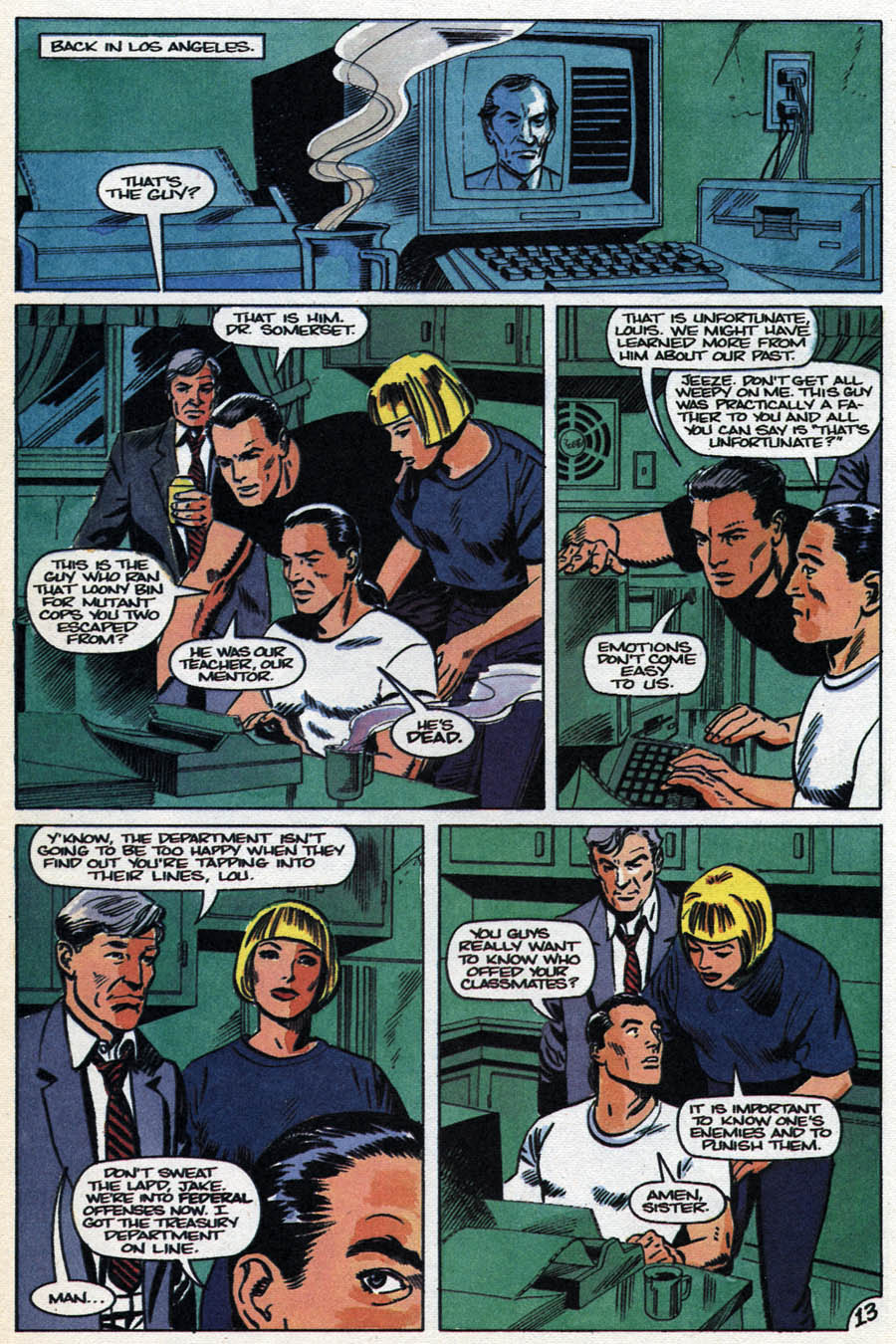 Read online Supercops comic -  Issue #2 - 14