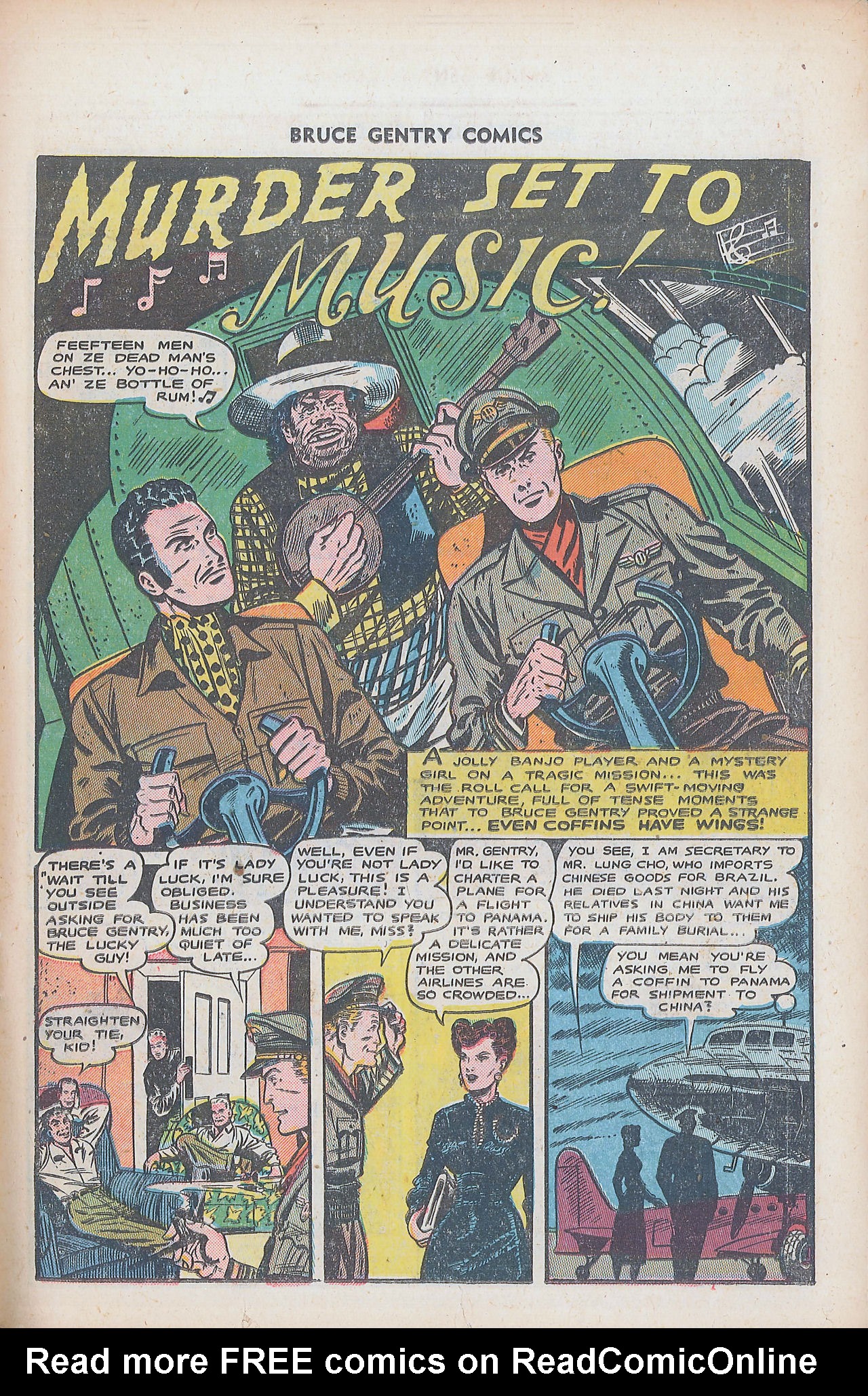 Read online Bruce Gentry comic -  Issue #7 - 11