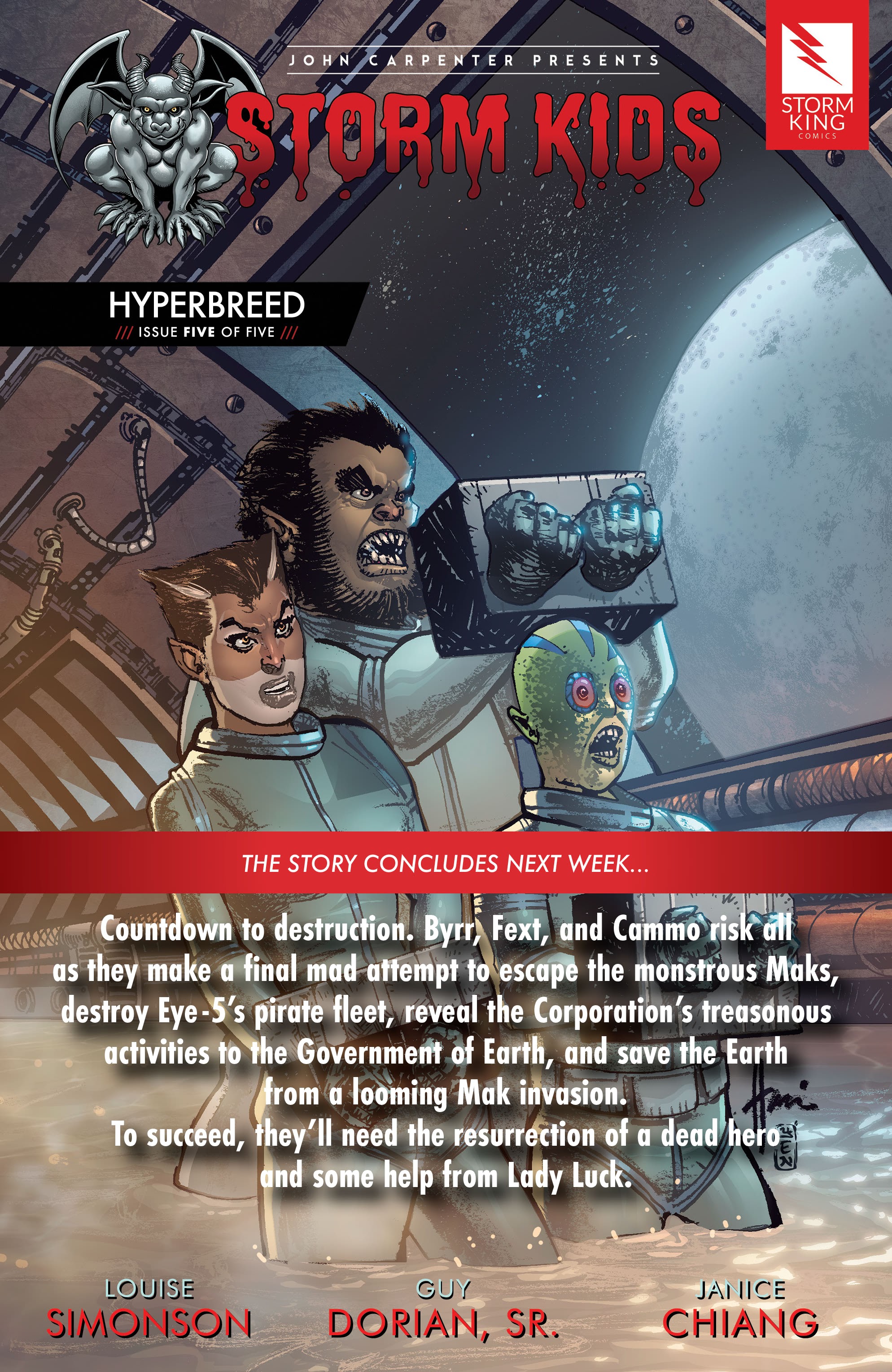Read online John Carpenter Presents Storm Kids: Hyperbreed comic -  Issue #4 - 23