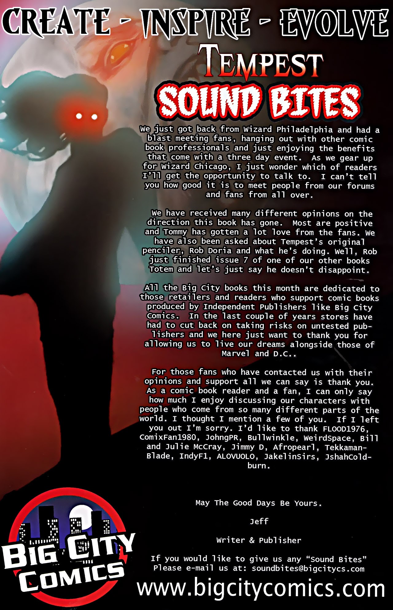 Read online Tempest (2007) comic -  Issue #6 - 22