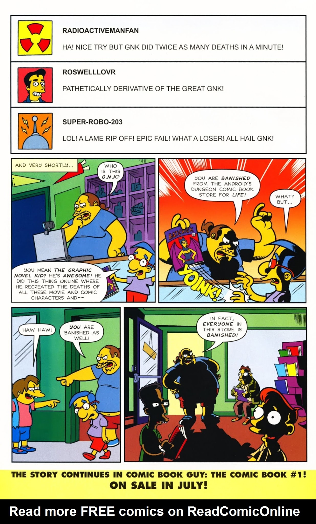 Read online Bongo Comics Presents Simpsons Super Spectacular comic -  Issue #11 - 34