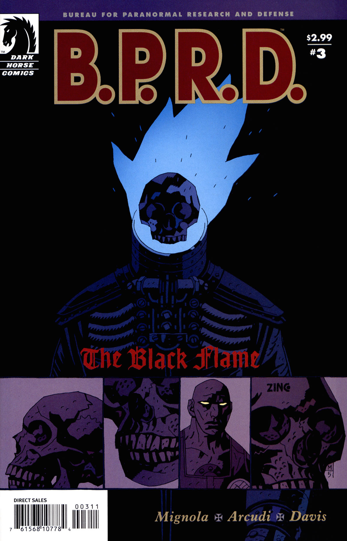 Read online B.P.R.D.: The Black Flame comic -  Issue #3 - 1