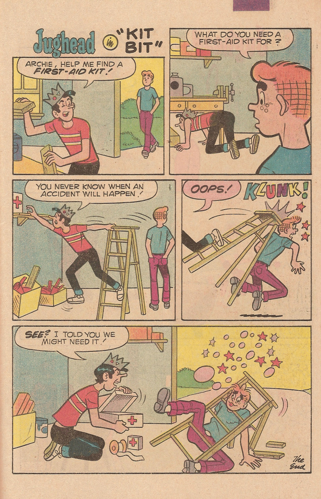 Read online Jughead's Jokes comic -  Issue #77 - 23