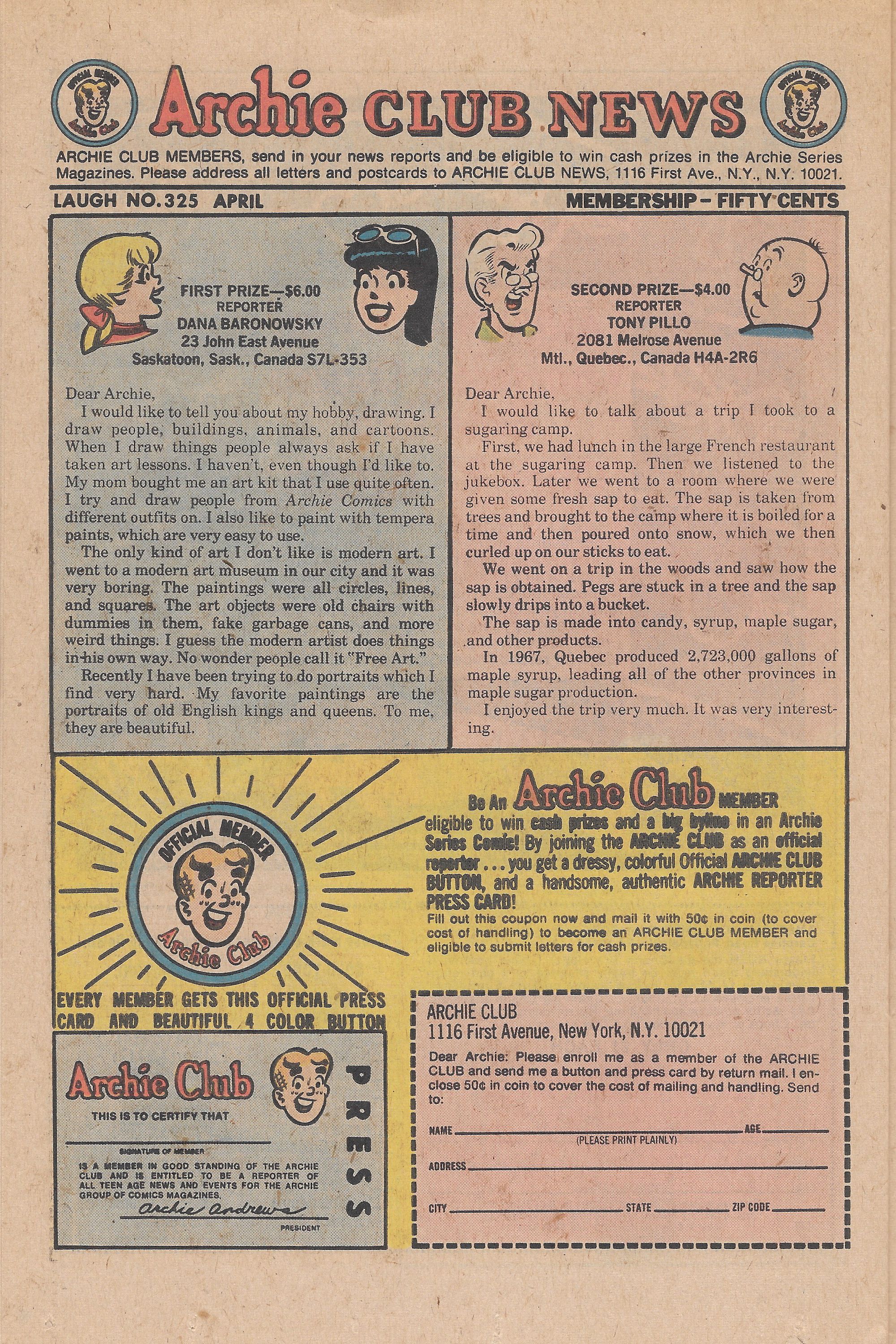 Read online Laugh (Comics) comic -  Issue #325 - 26