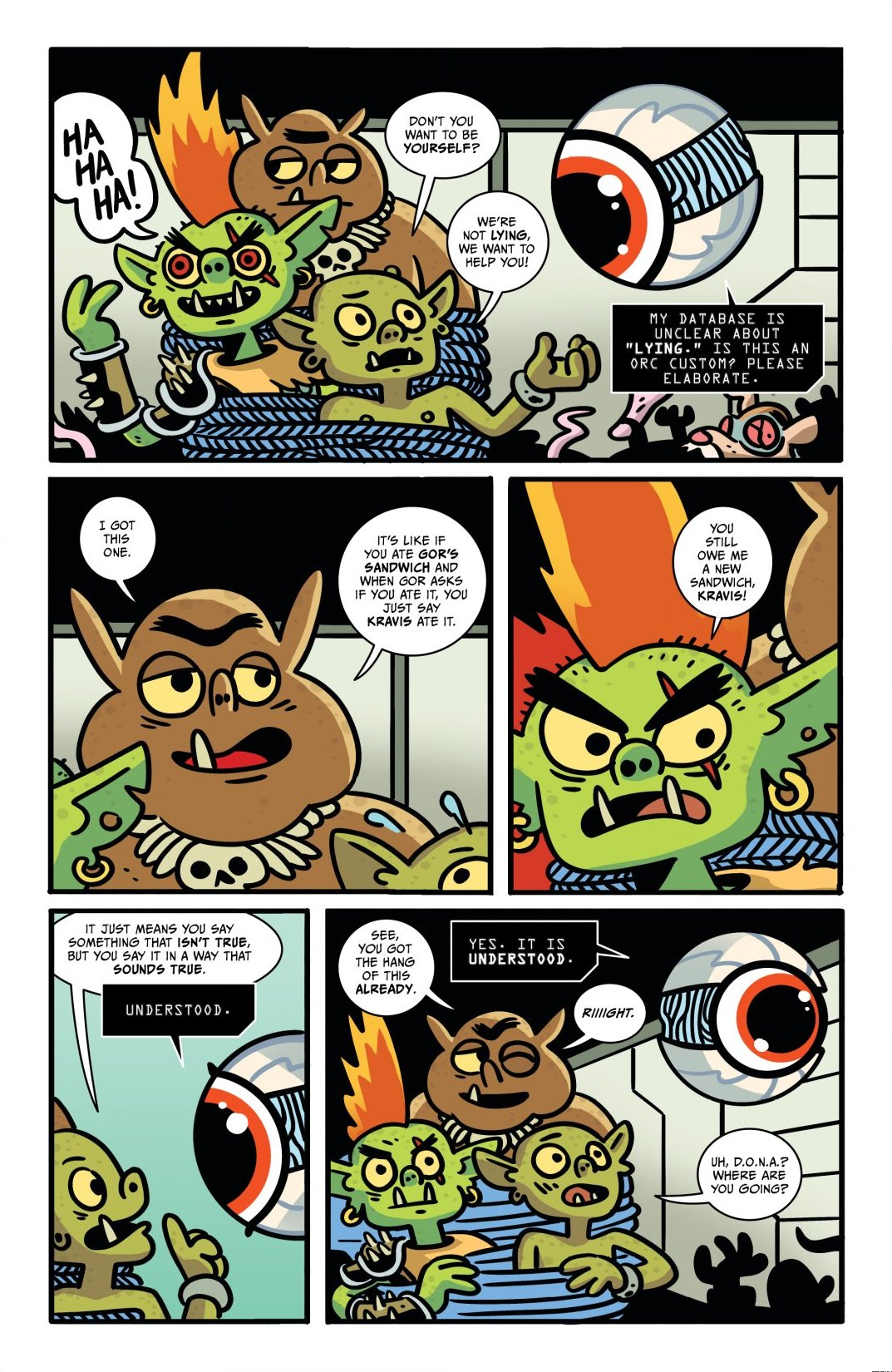 Read online Orcs in Space comic -  Issue # TPB - 65