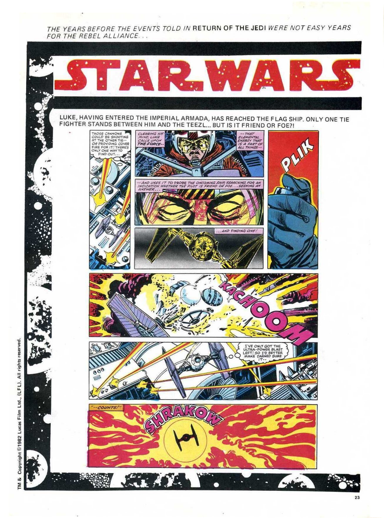 Read online Return of the Jedi comic -  Issue #115 - 23