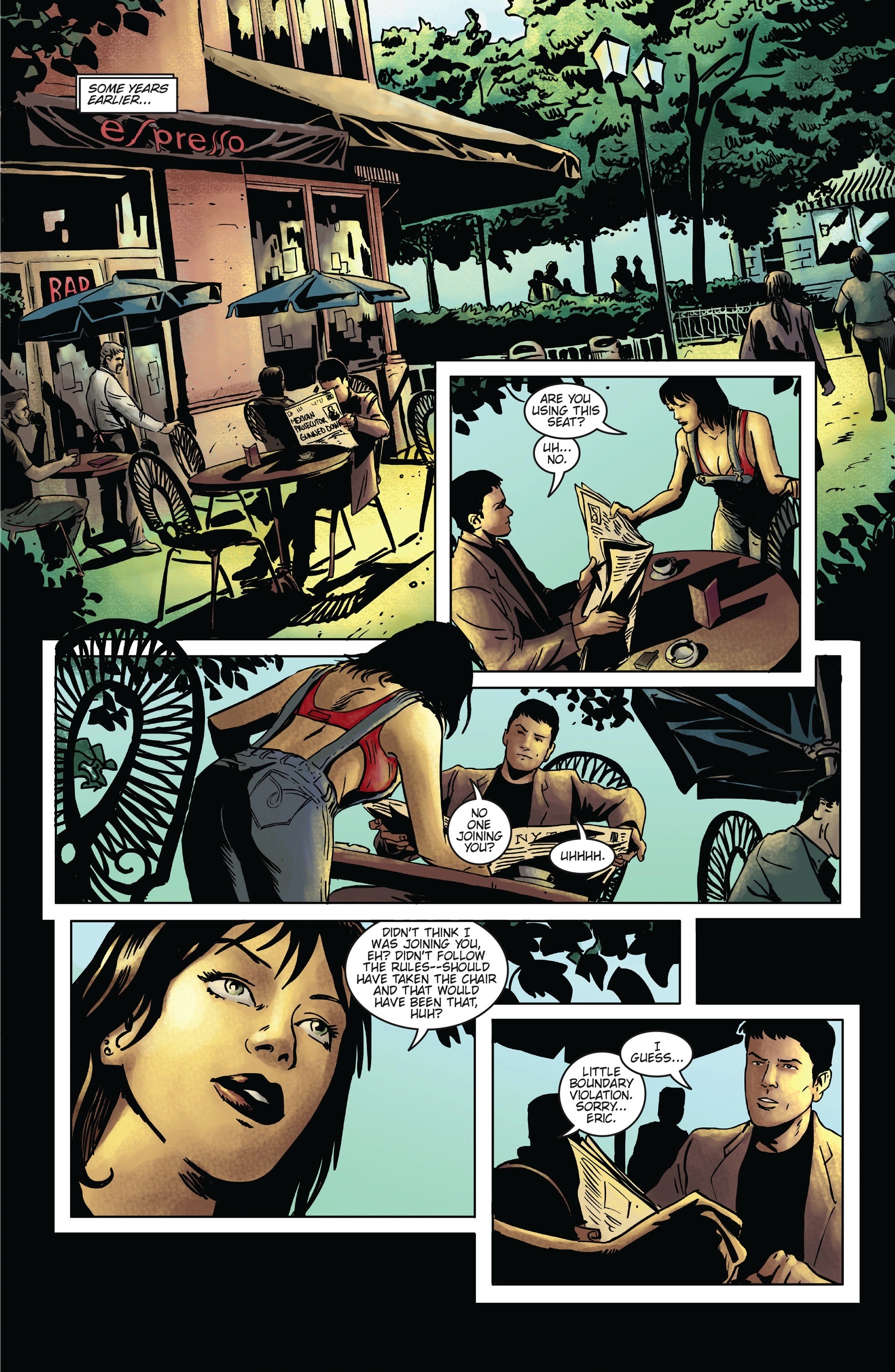 Read online Left On Mission comic -  Issue #3 - 7