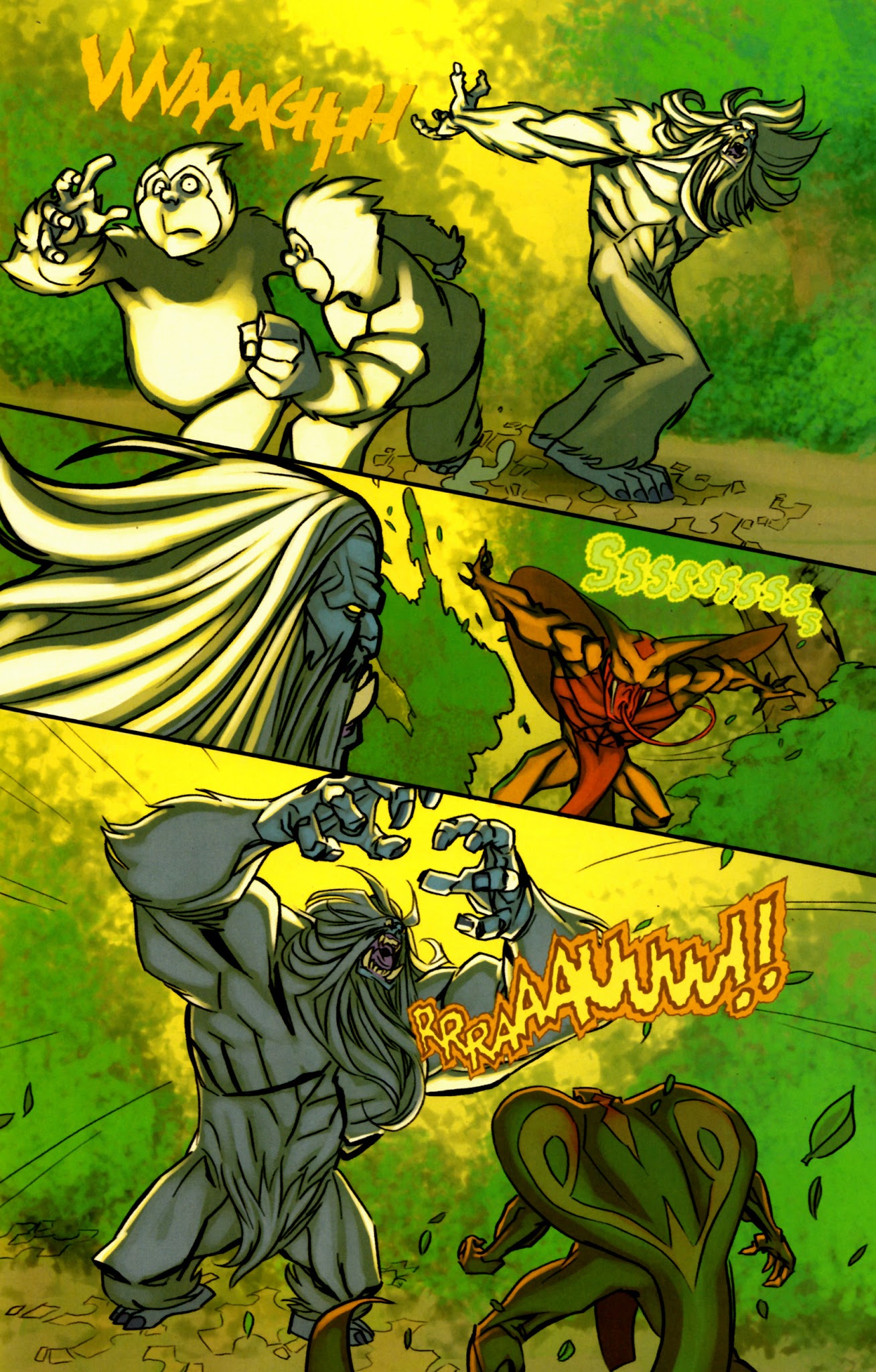 Read online Yeti vs. Vampire comic -  Issue #1 - 19