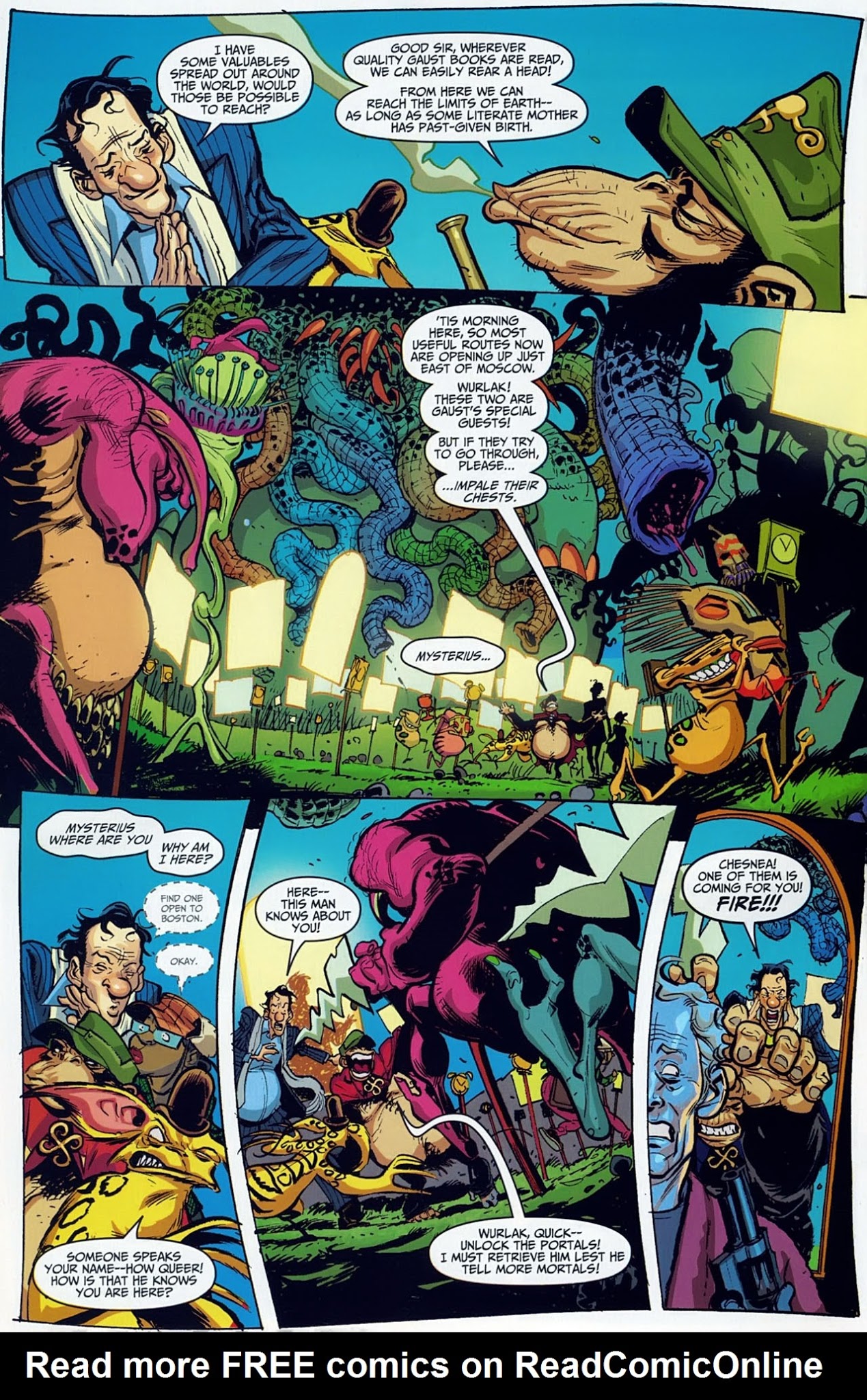 Read online Mysterius comic -  Issue #4 - 18