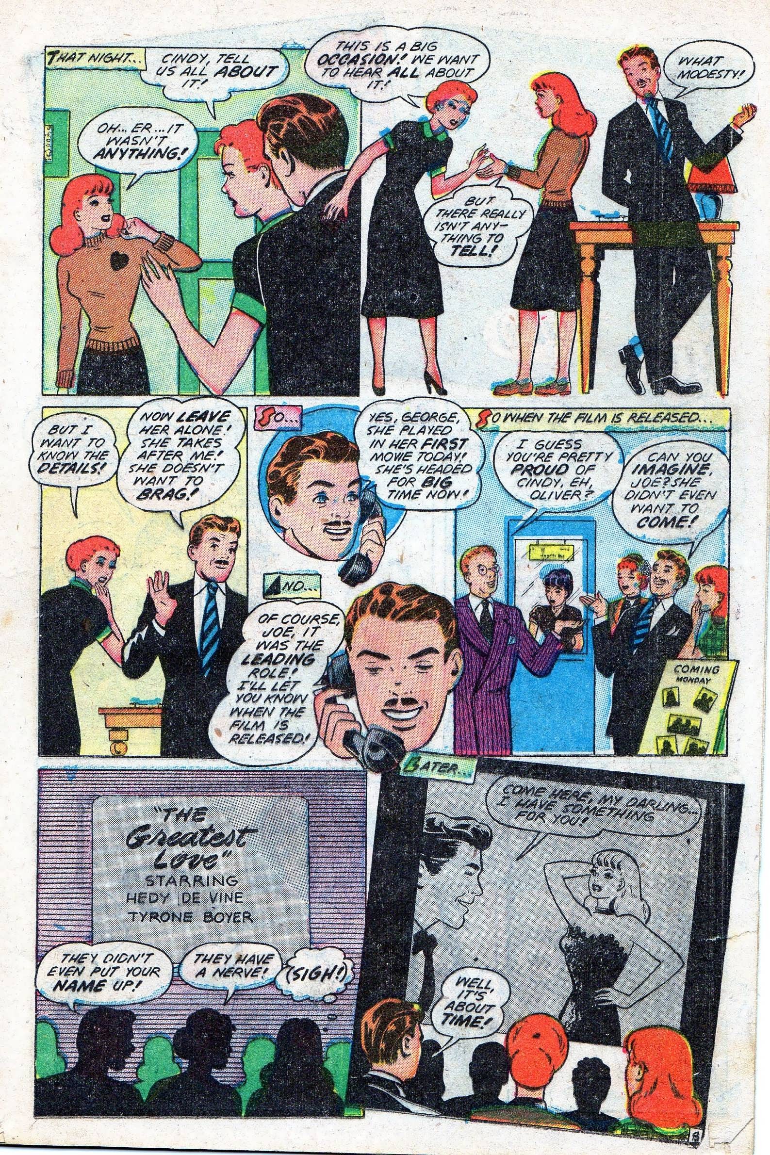 Read online Junior Miss (1947) comic -  Issue #32 - 22