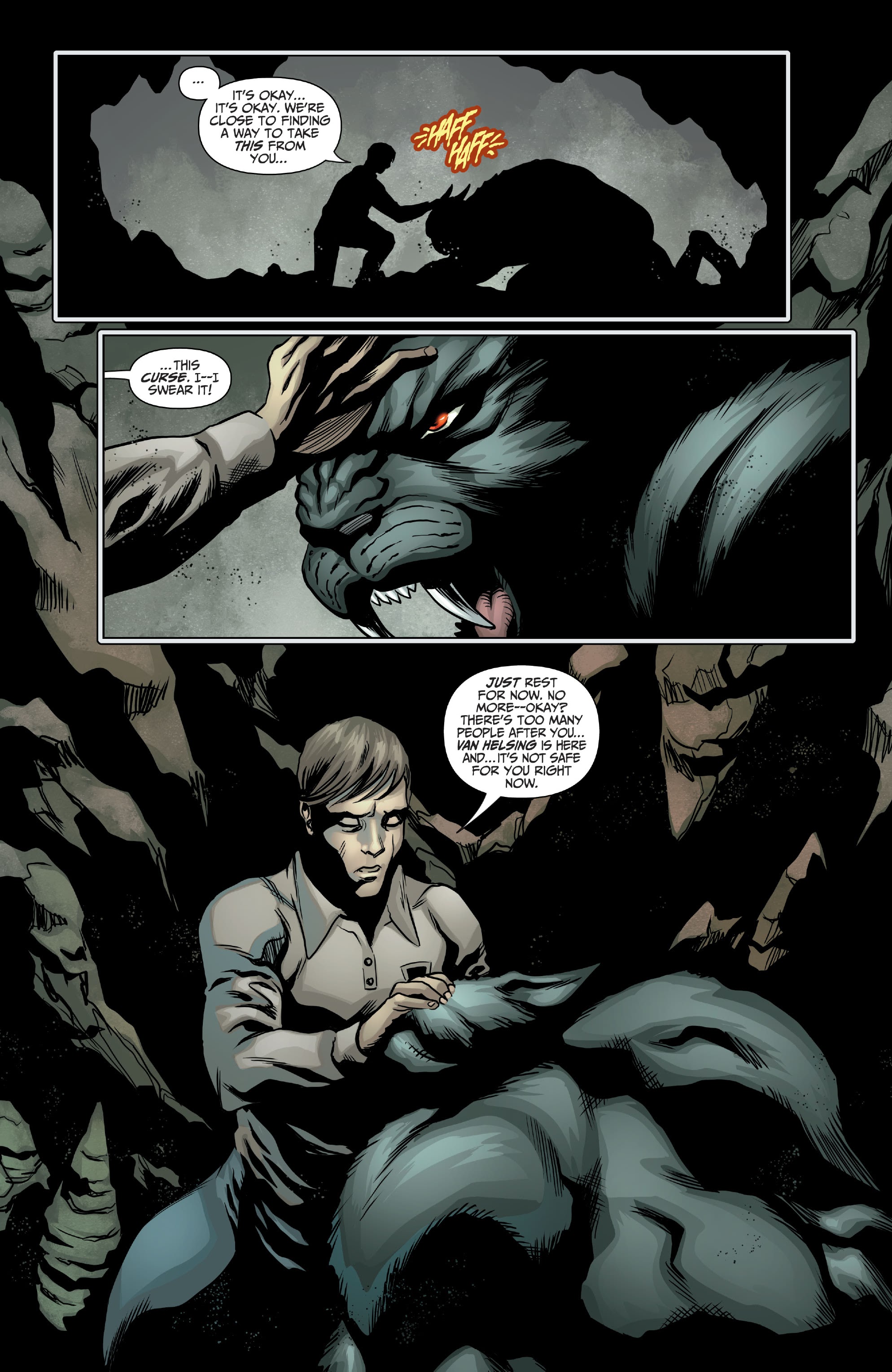 Read online Van Helsing: Beast of Exmoor comic -  Issue # Full - 27
