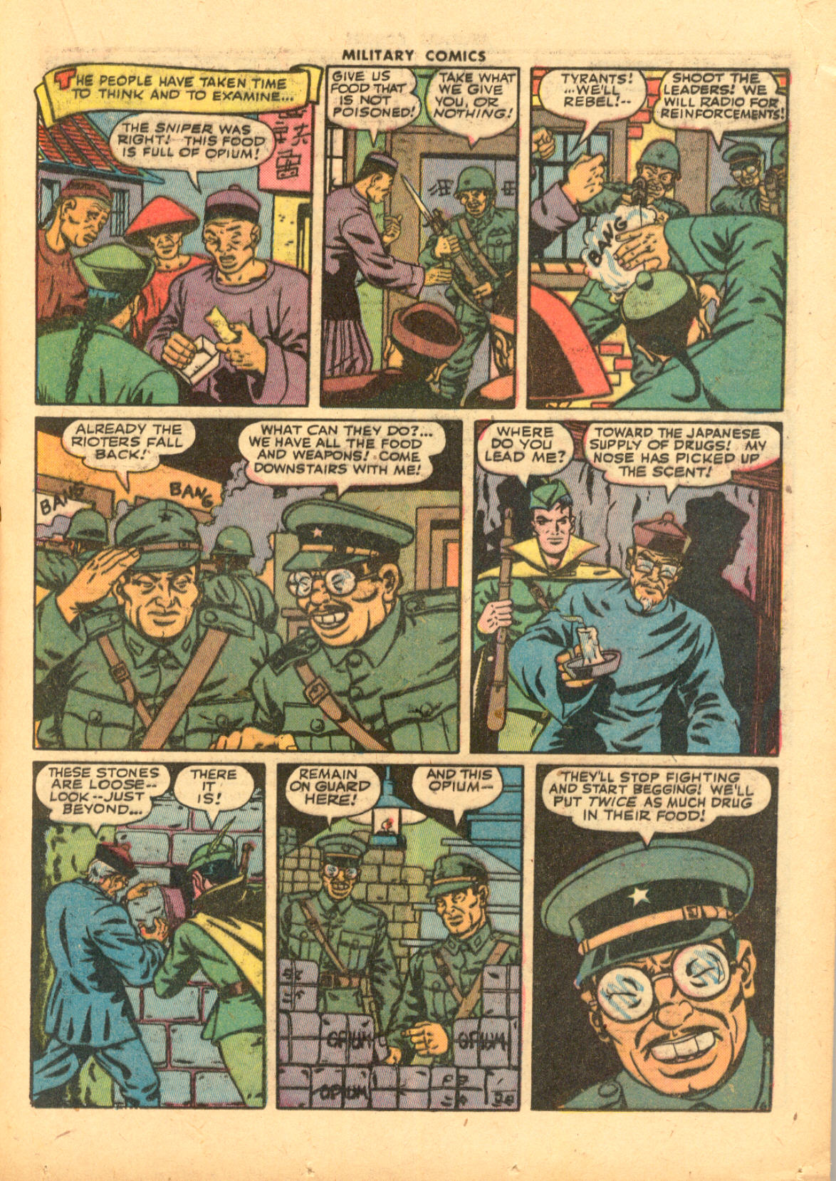 Read online Military Comics comic -  Issue #33 - 27