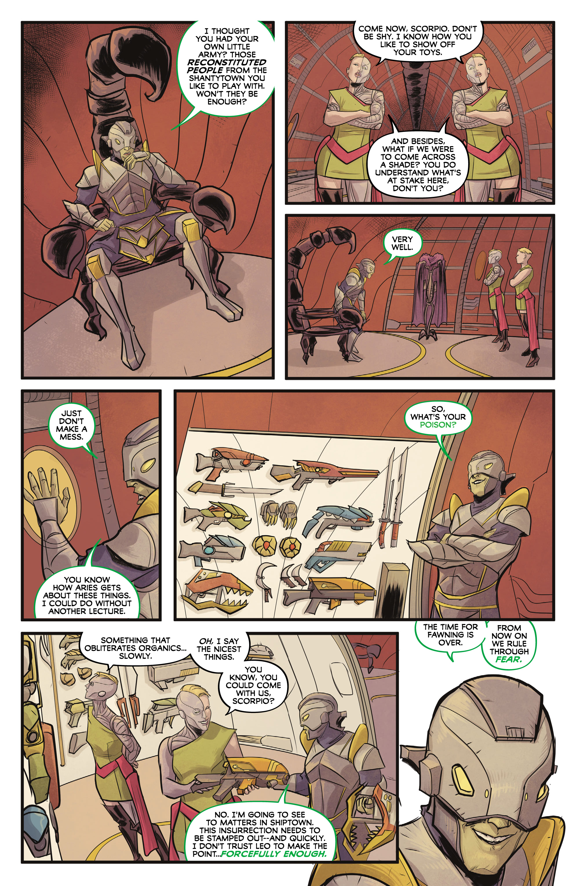 Read online Engine Ward comic -  Issue #5 - 6
