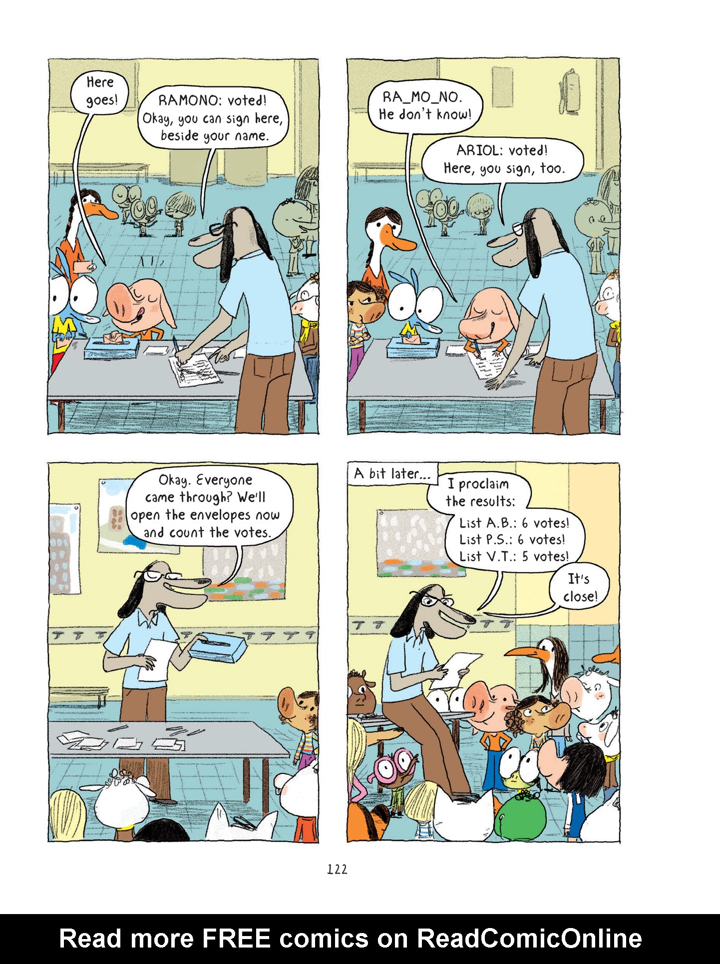 Read online Ariol comic -  Issue # TPB 6 - 123
