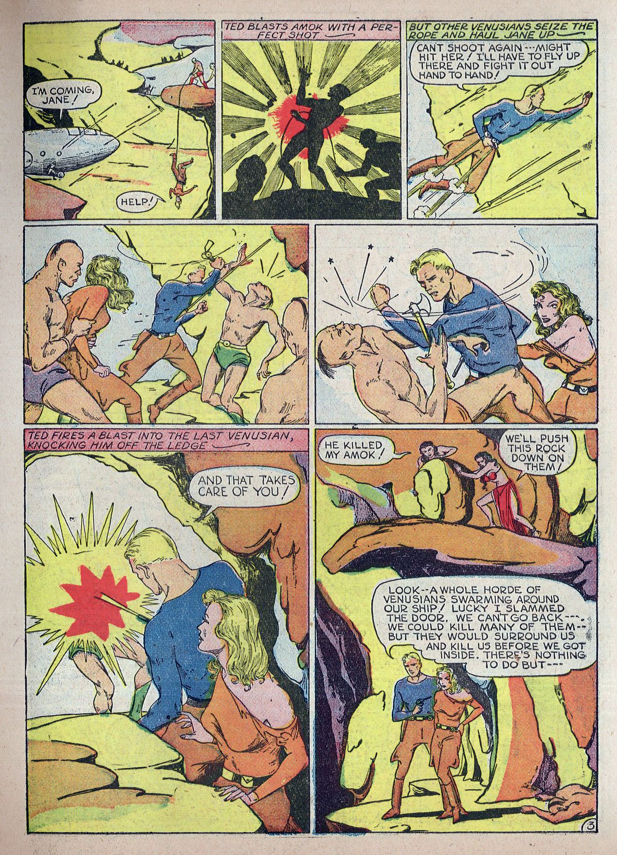 Read online Exciting Comics comic -  Issue #3 - 5