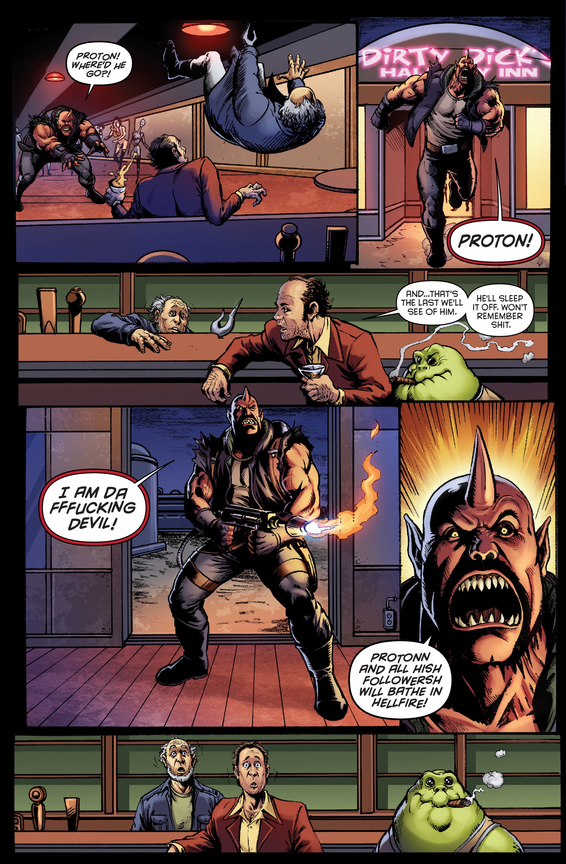 Read online Space Bastards comic -  Issue #3 - 14