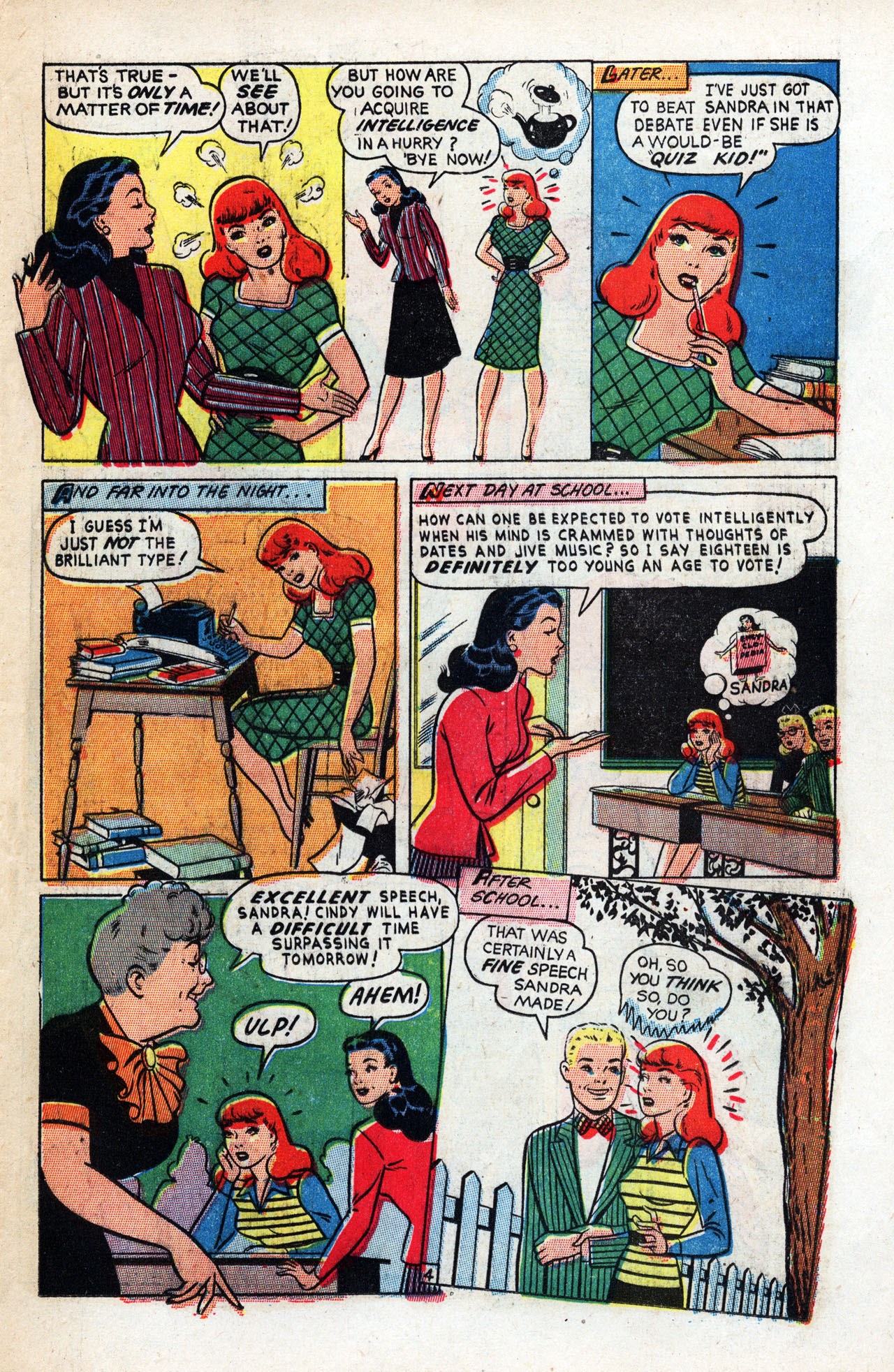 Read online Junior Miss (1947) comic -  Issue #30 - 20
