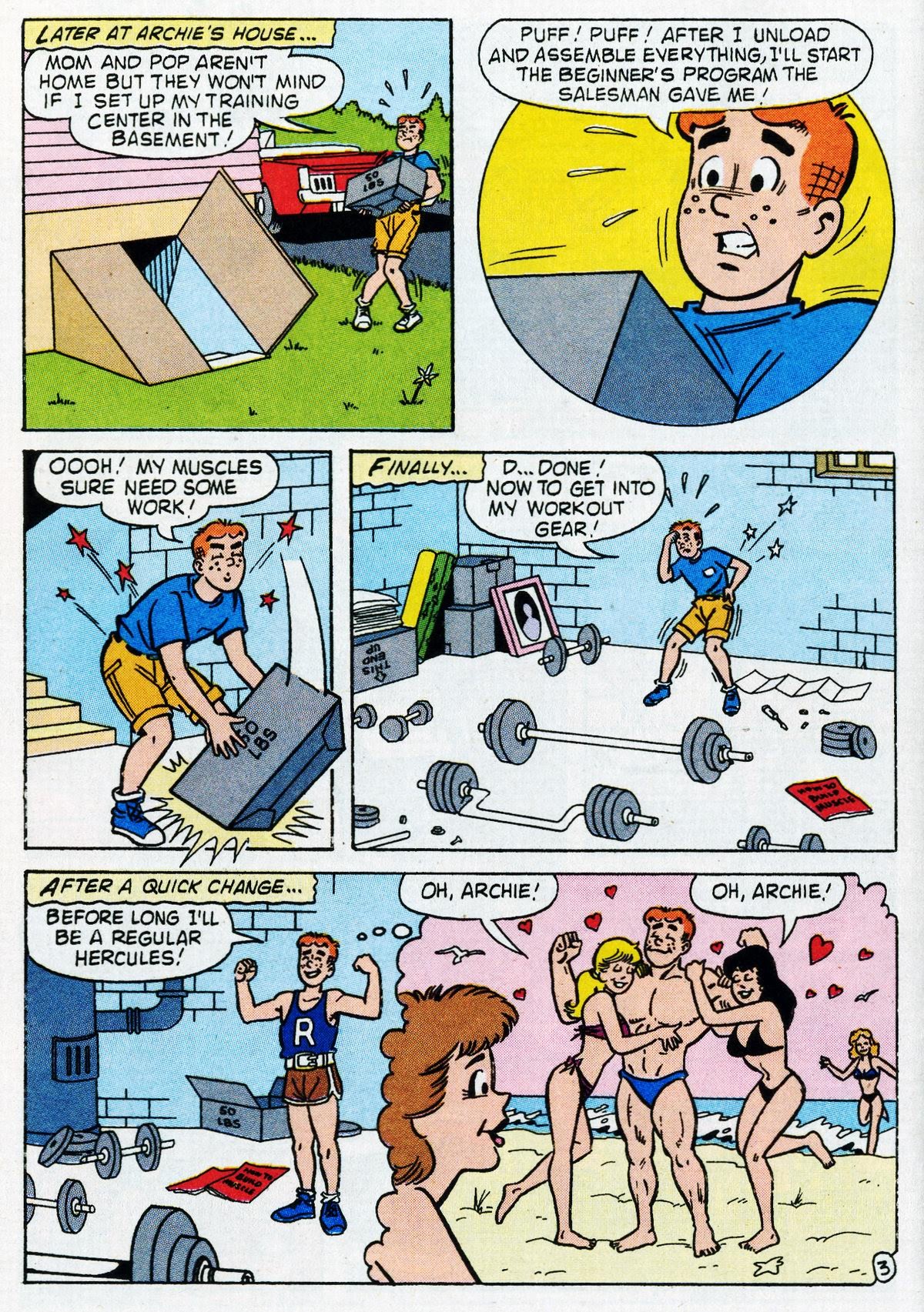 Read online Archie's Double Digest Magazine comic -  Issue #162 - 151