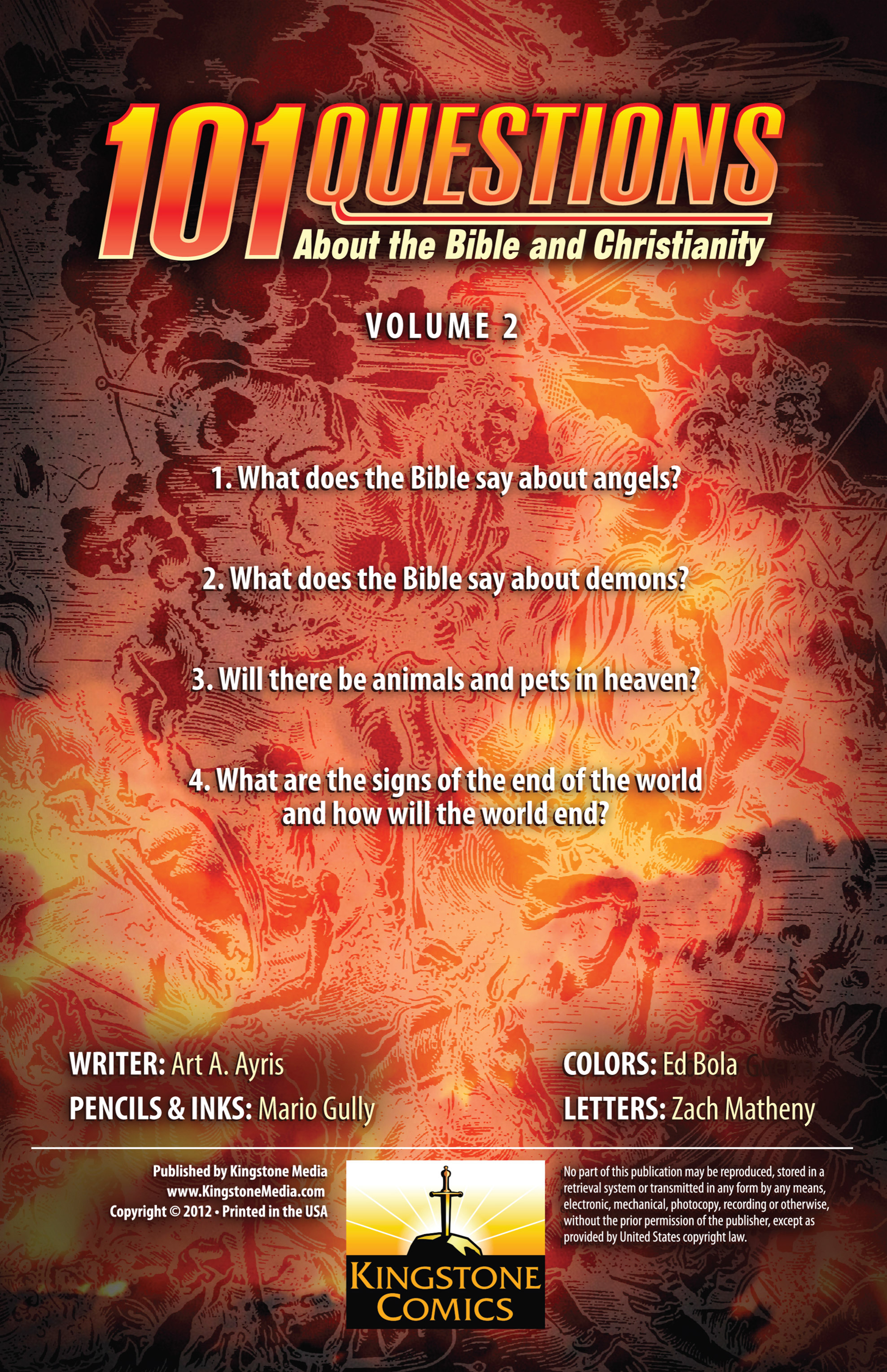 Read online 101 Questions About the Bible and Christianity comic -  Issue #2 - 2