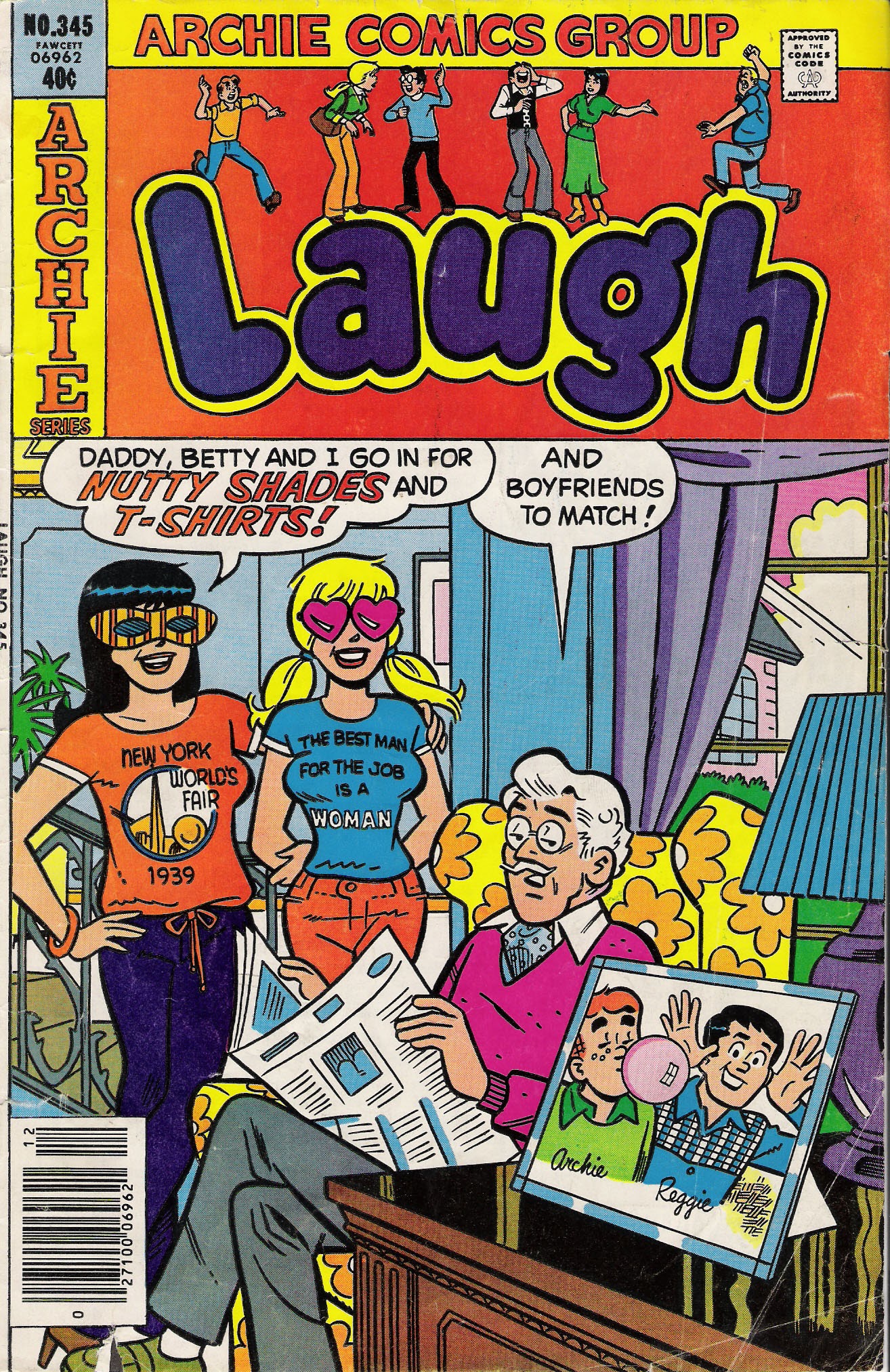 Read online Laugh (Comics) comic -  Issue #345 - 1
